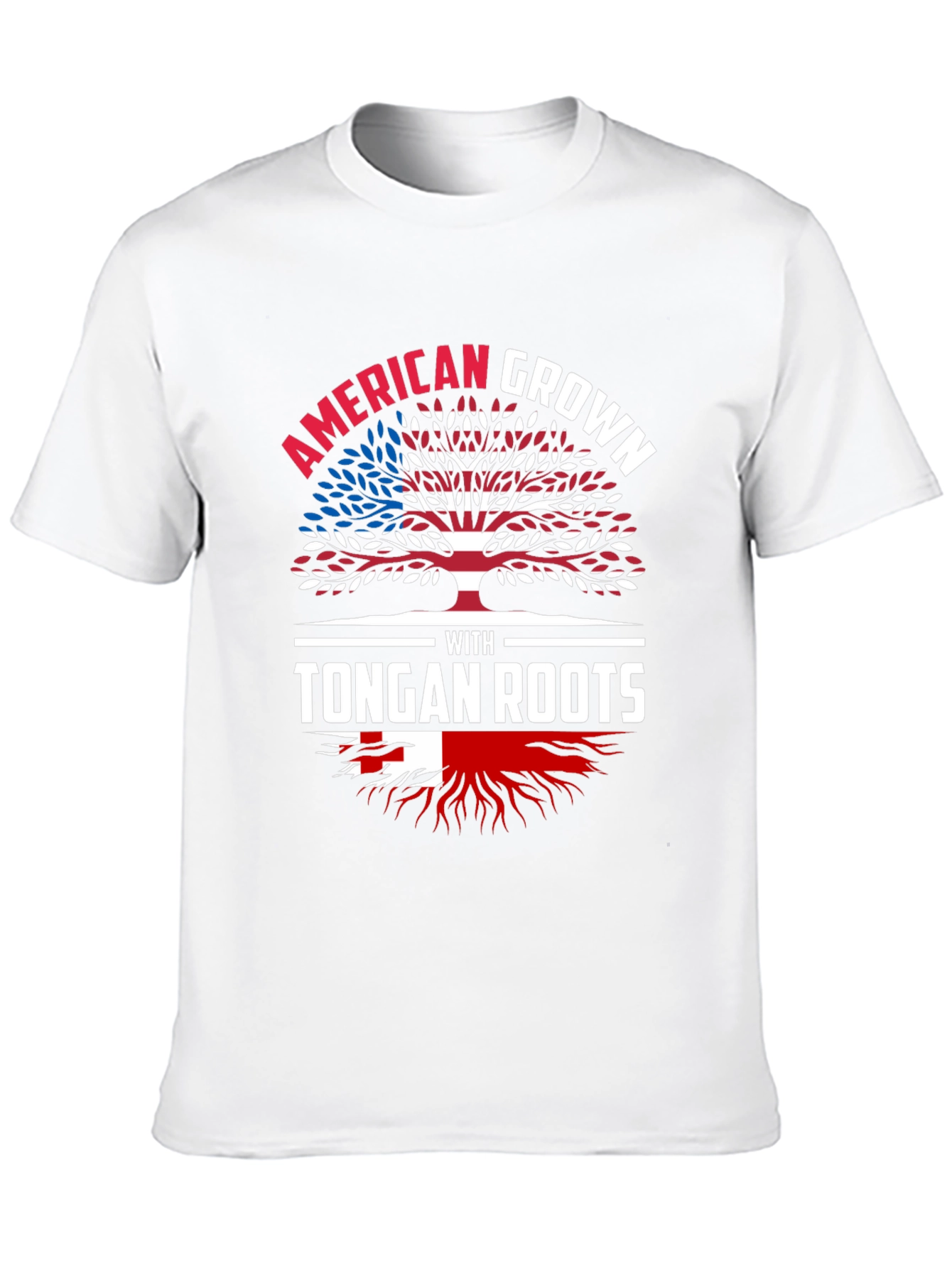 American Grown with Tongan Roots T-Shirt