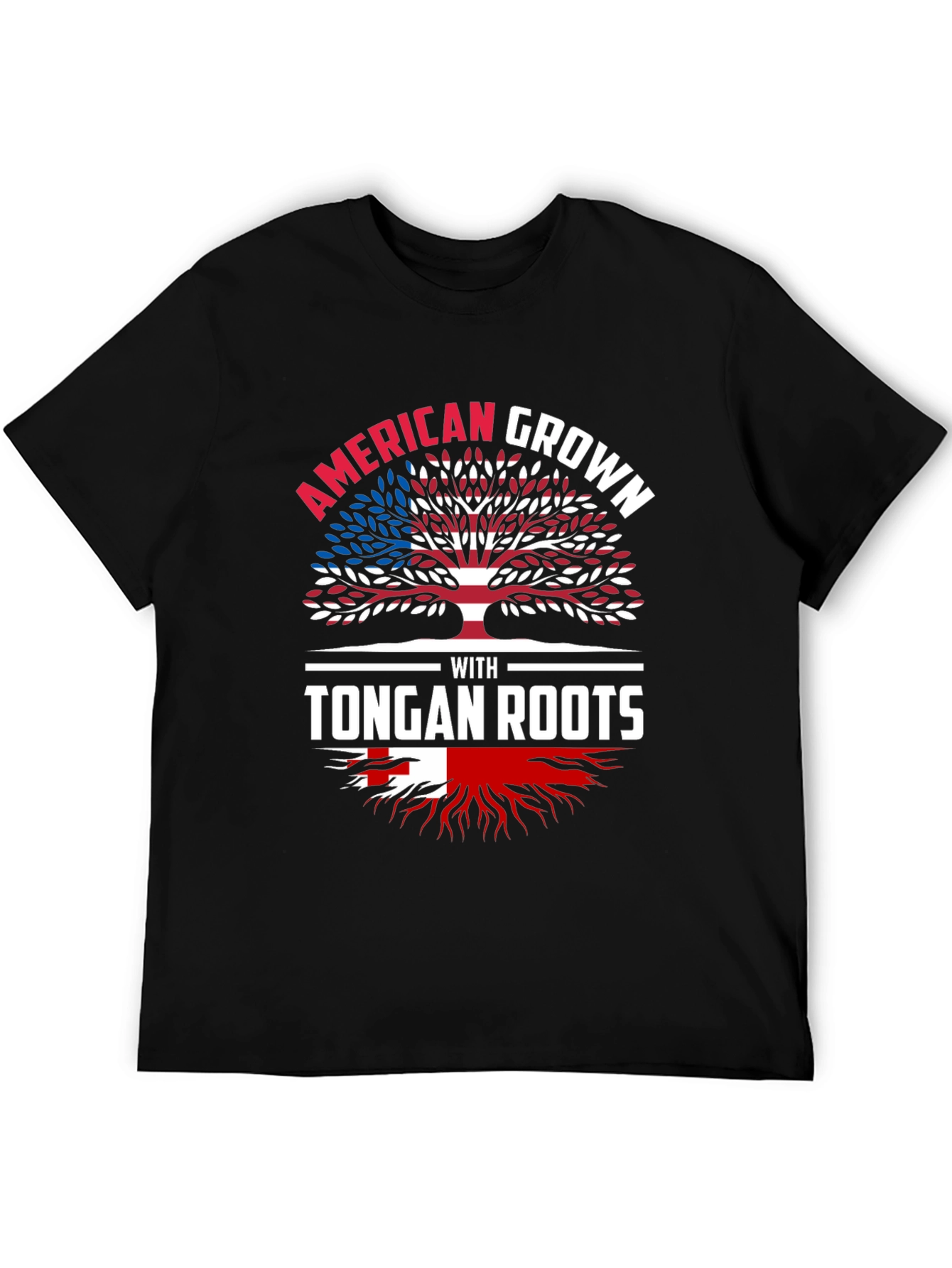 American Grown with Tongan Roots T-Shirt