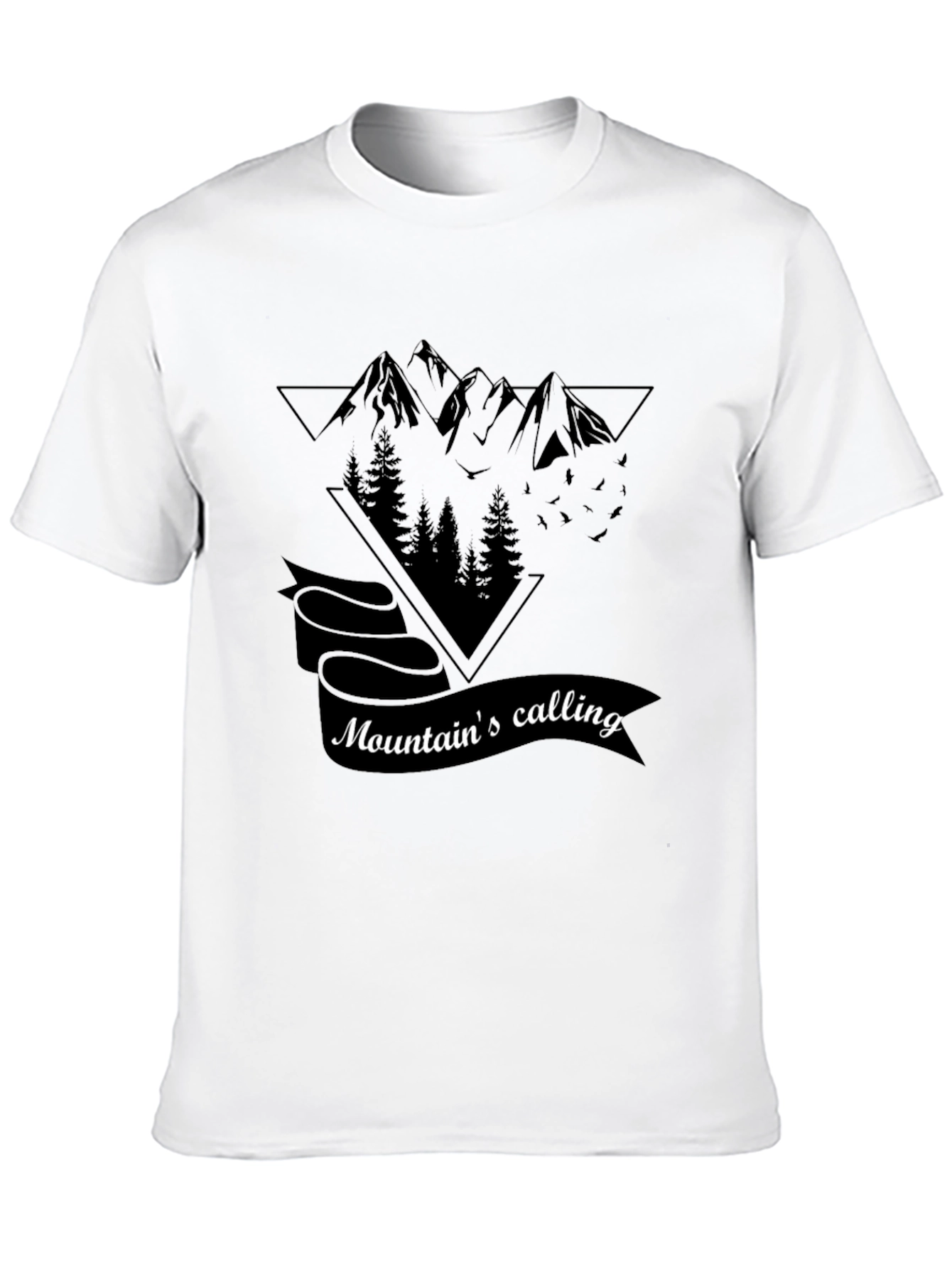 Mountains Calling Graphic Tee - Adventure Ready