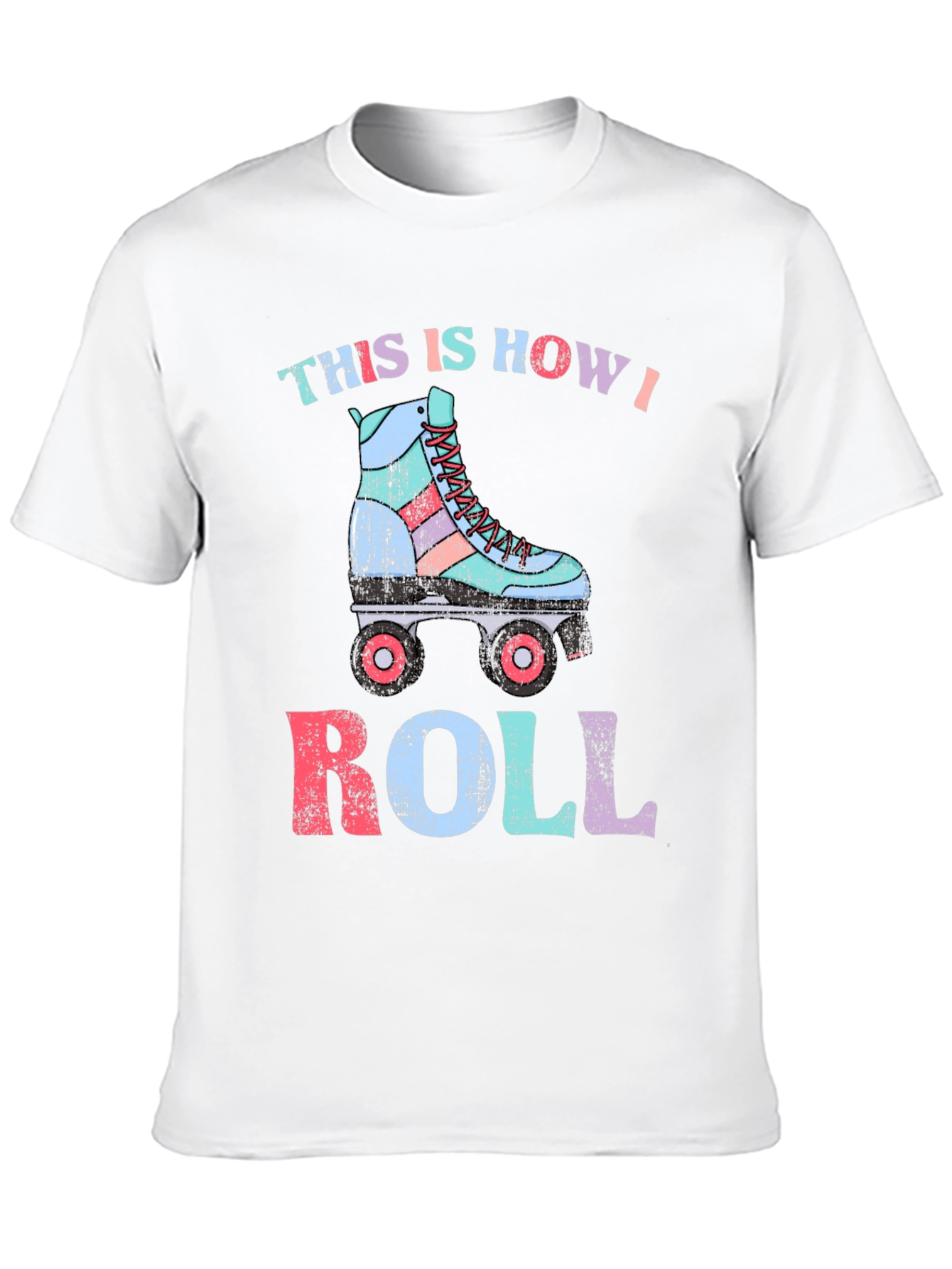 This Is How I Roll Roller Skate T-Shirt