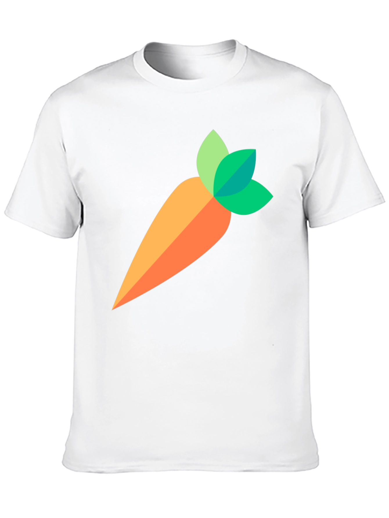 Carrot Graphic Tee - Casual Comfort