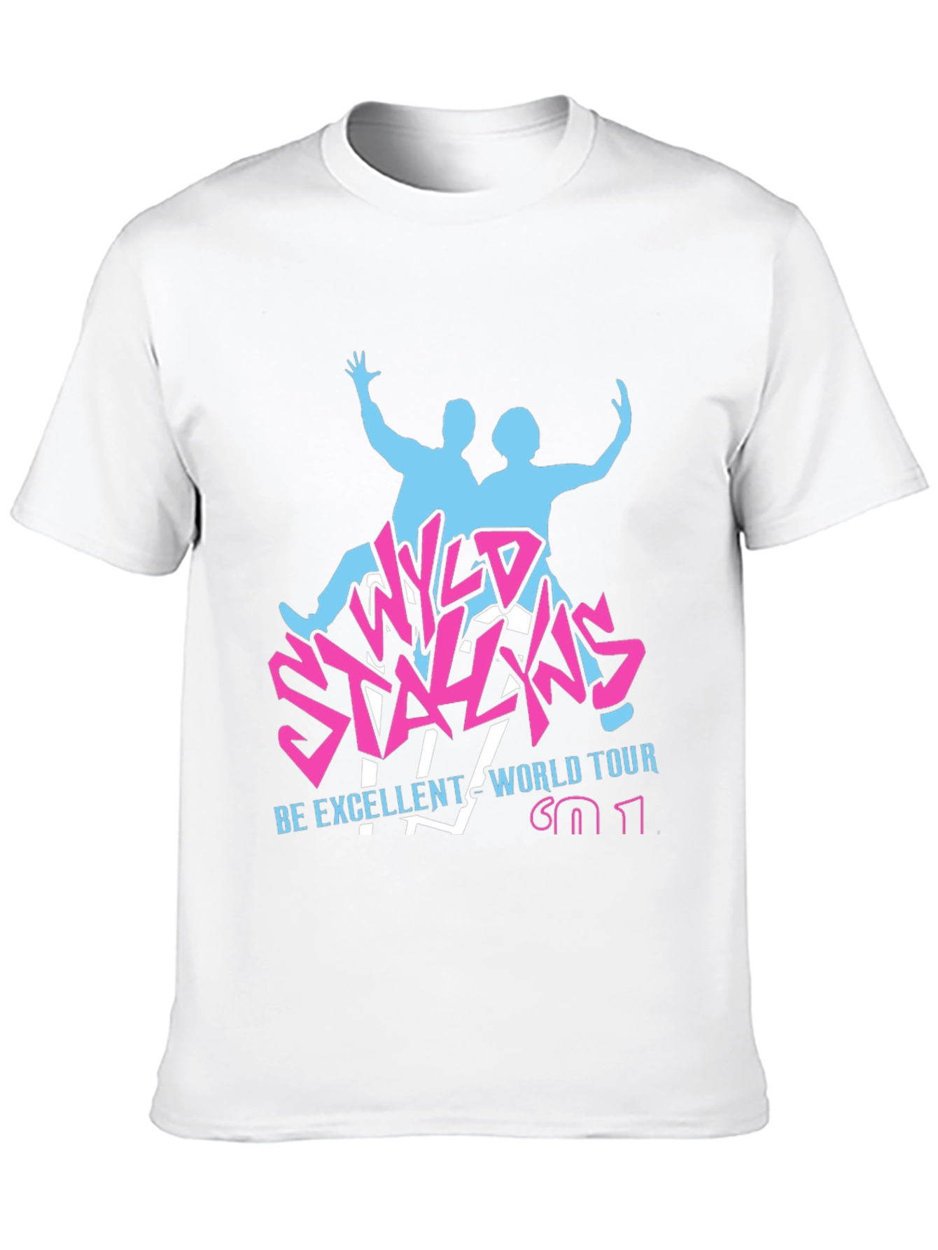 Wyld Stallyns World Tour Black T-Shirt