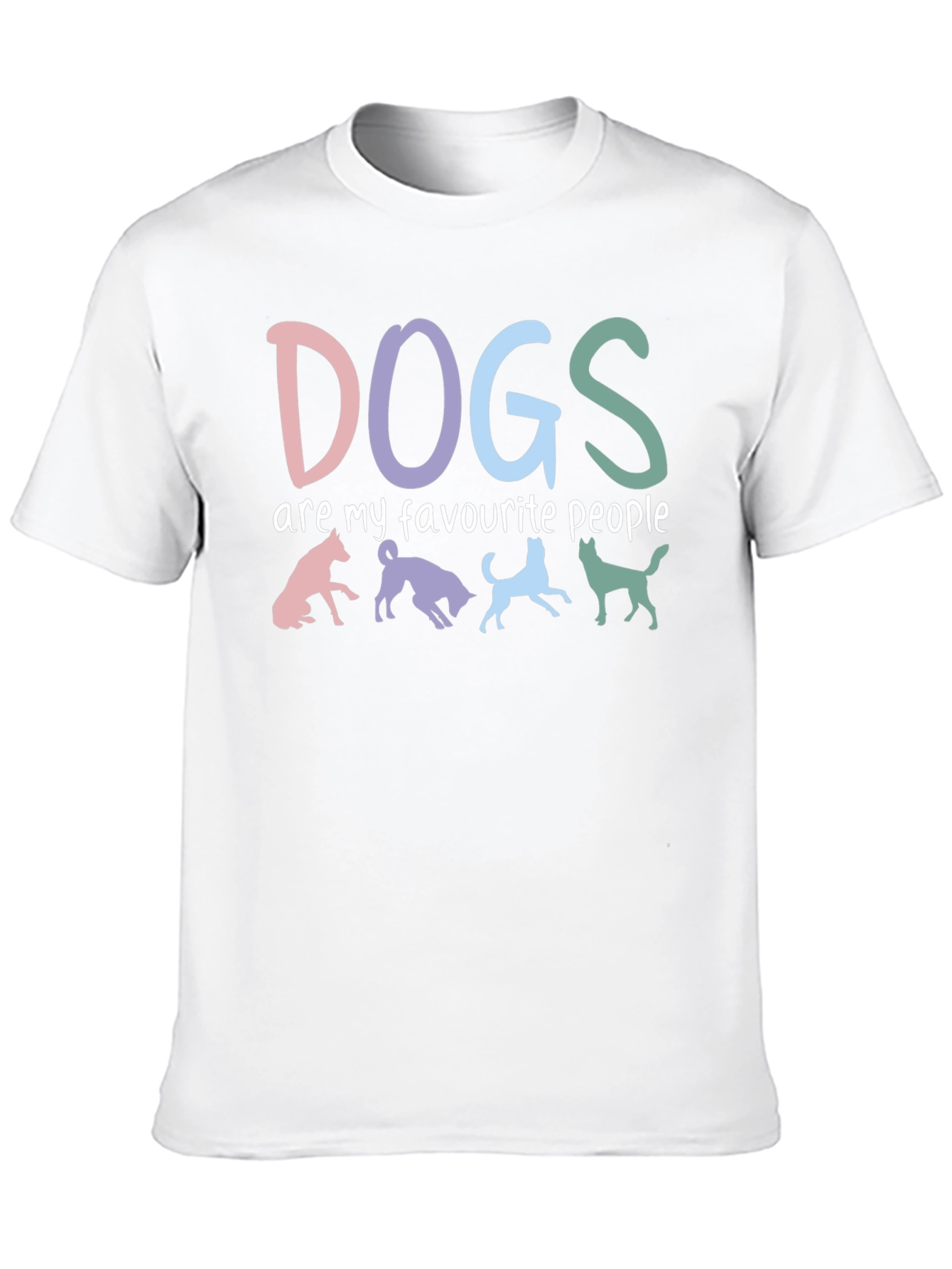 Dogs Are My Favorite People Graphic Tee
