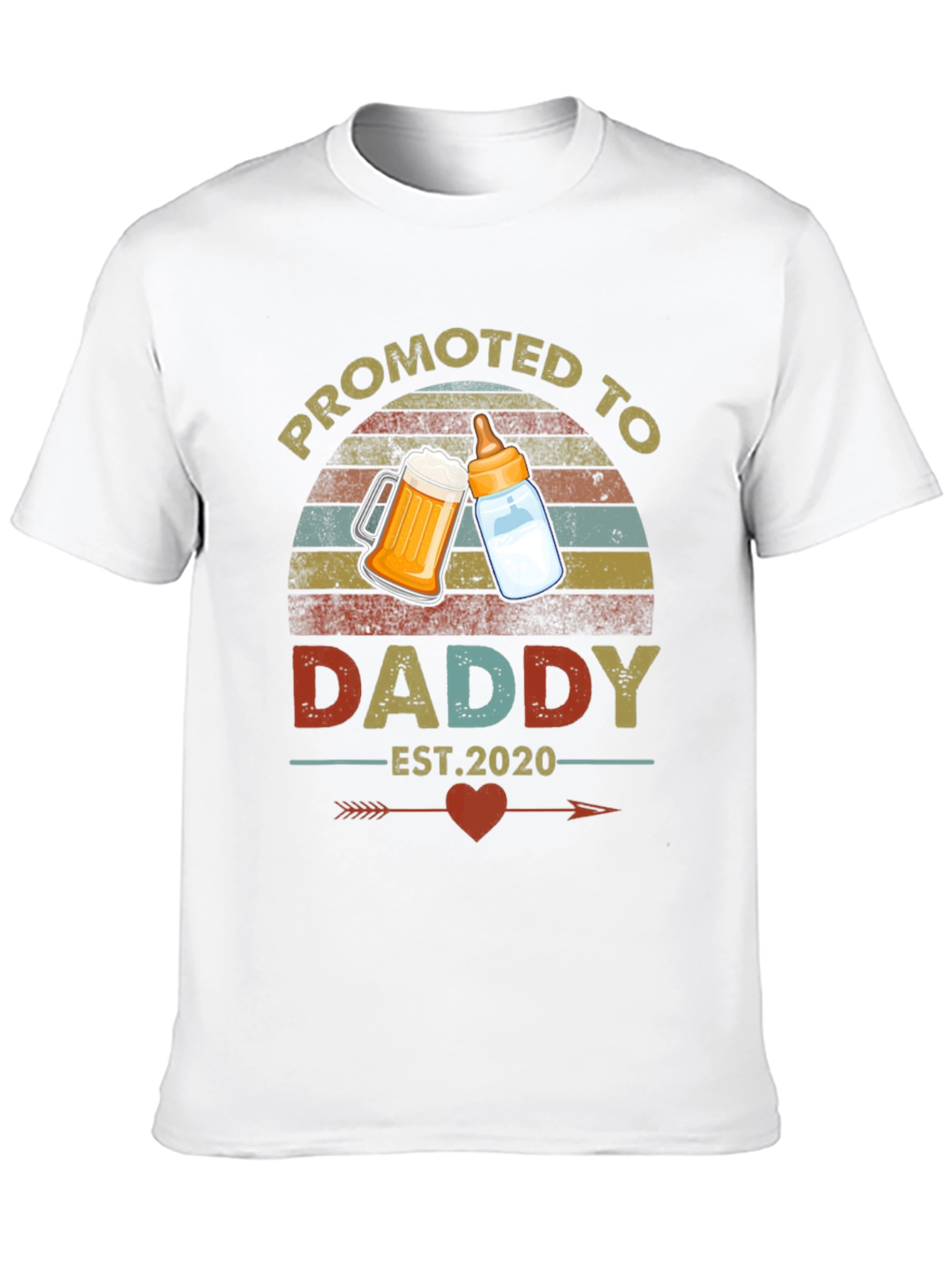 Promoted to Daddy Est. 2020 T-Shirt