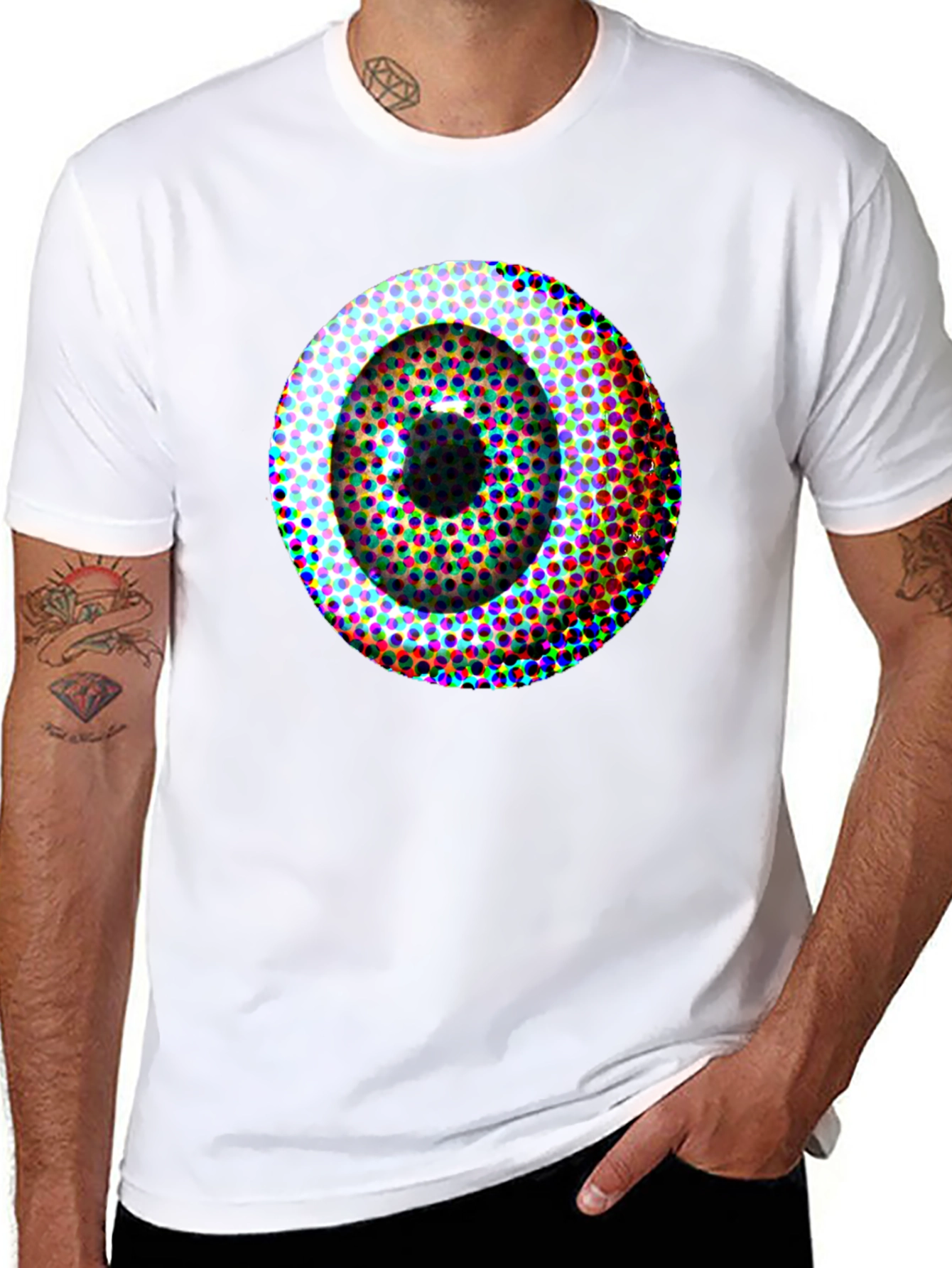 Eye See You Black Graphic Tee