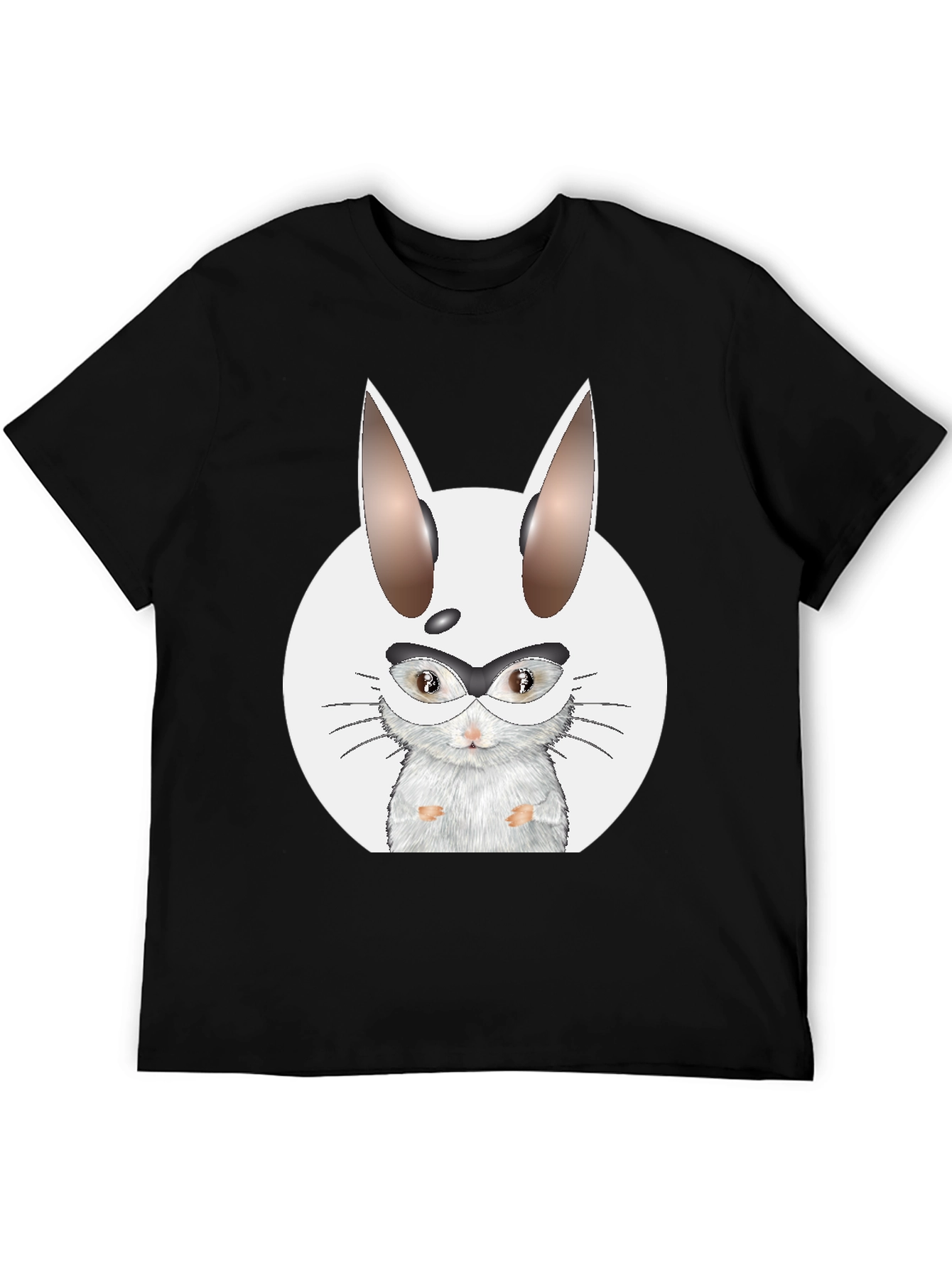 Funny Hamster Rabbit Graphic T-Shirt - Unique Design