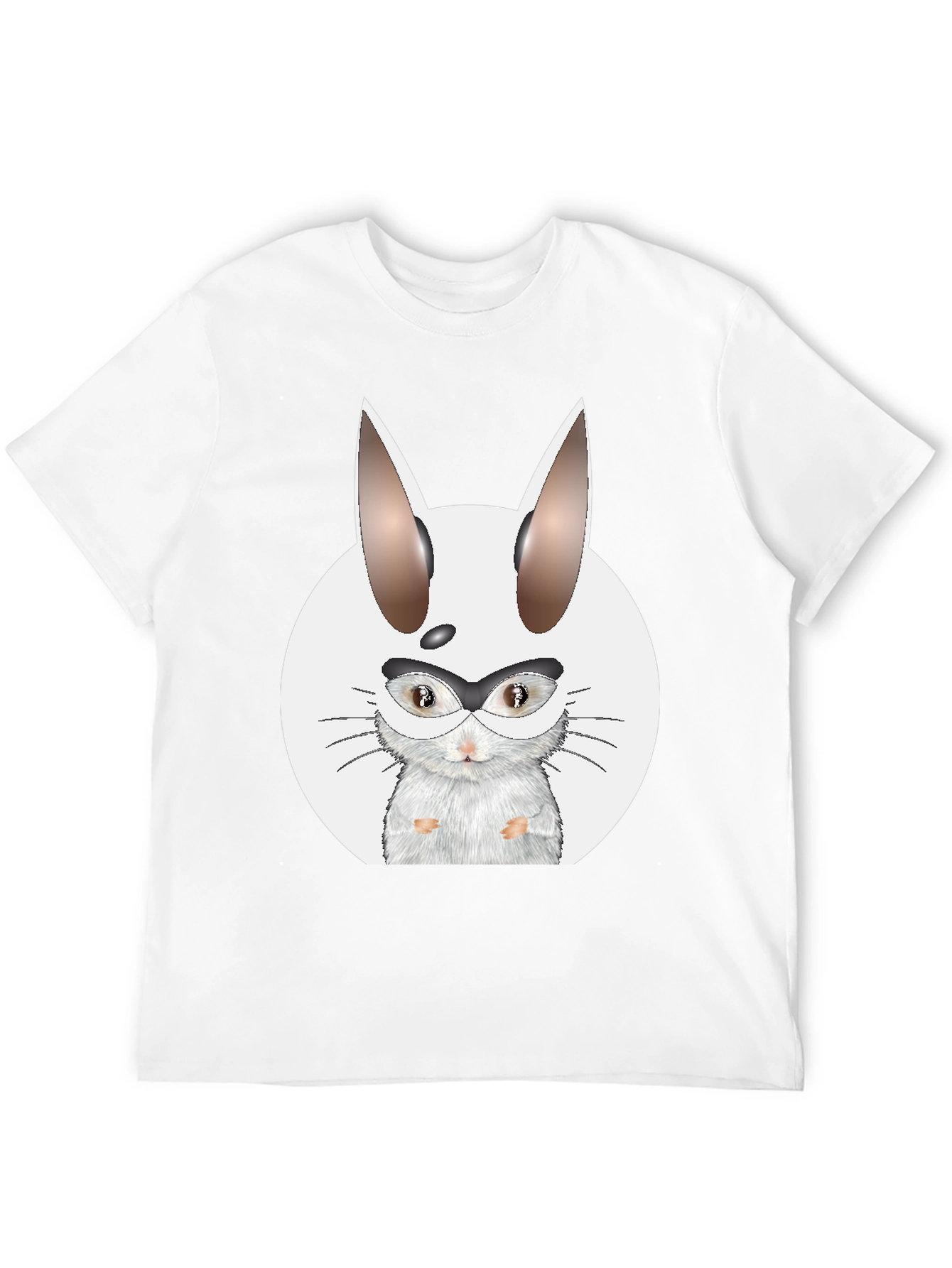 Funny Hamster Rabbit Graphic T-Shirt - Unique Design