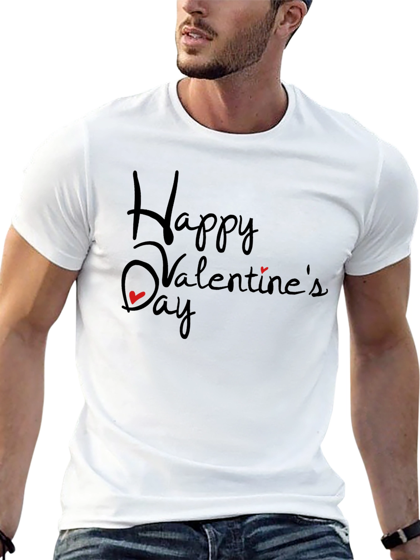 Happy Valentines Day Graphic T-Shirt