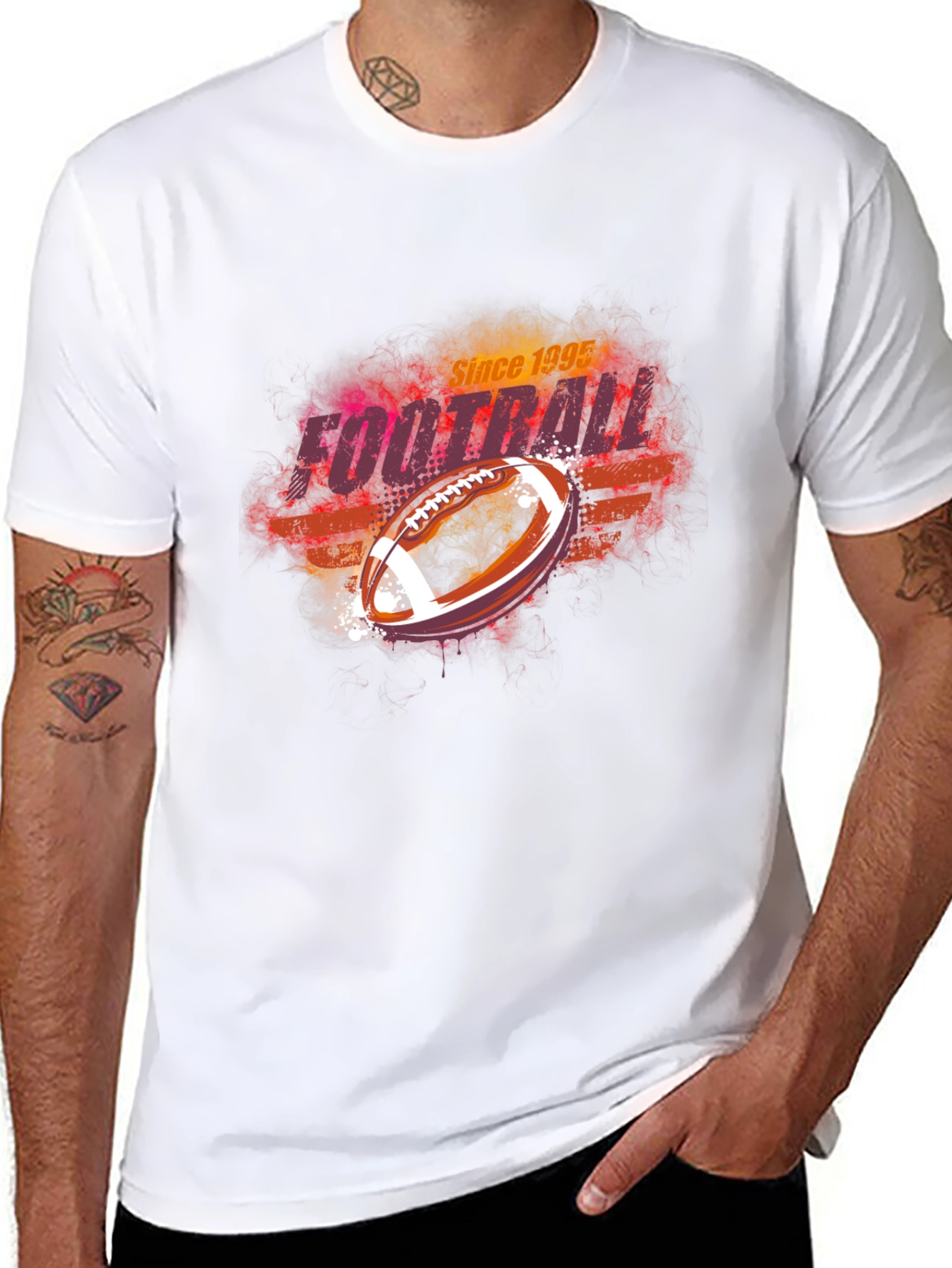 Football Graphic T-Shirt