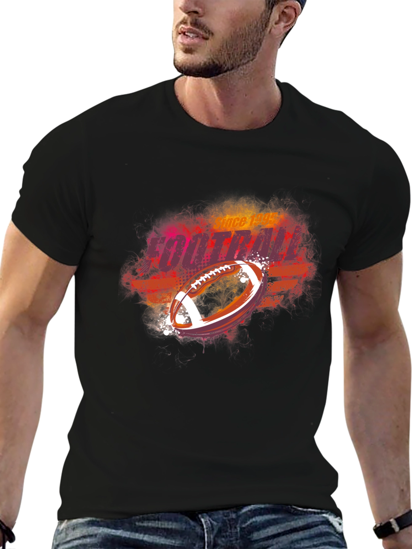 Football Graphic T-Shirt