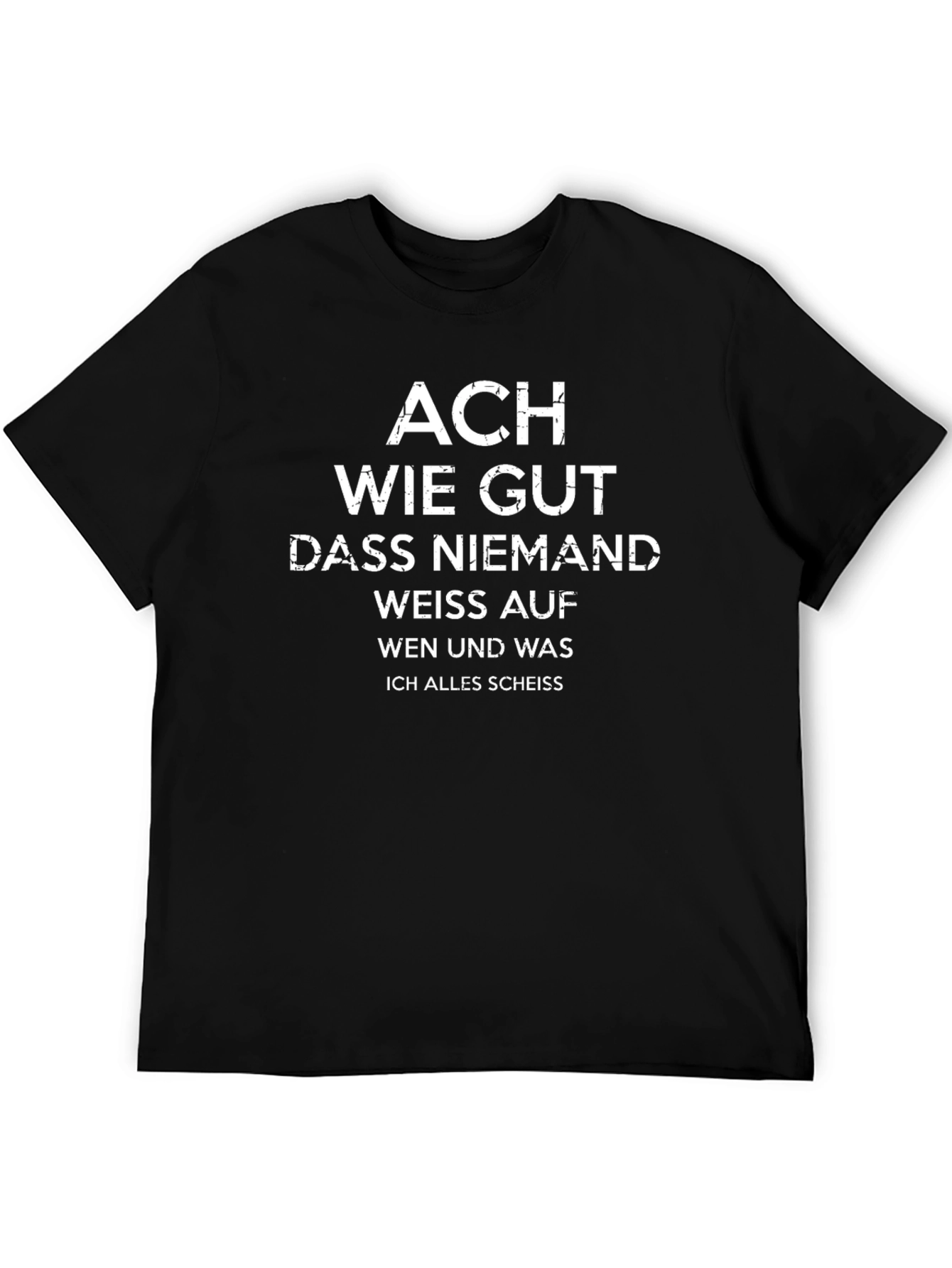 Ach Wie Gut T-Shirt - Funny German Quote Tee