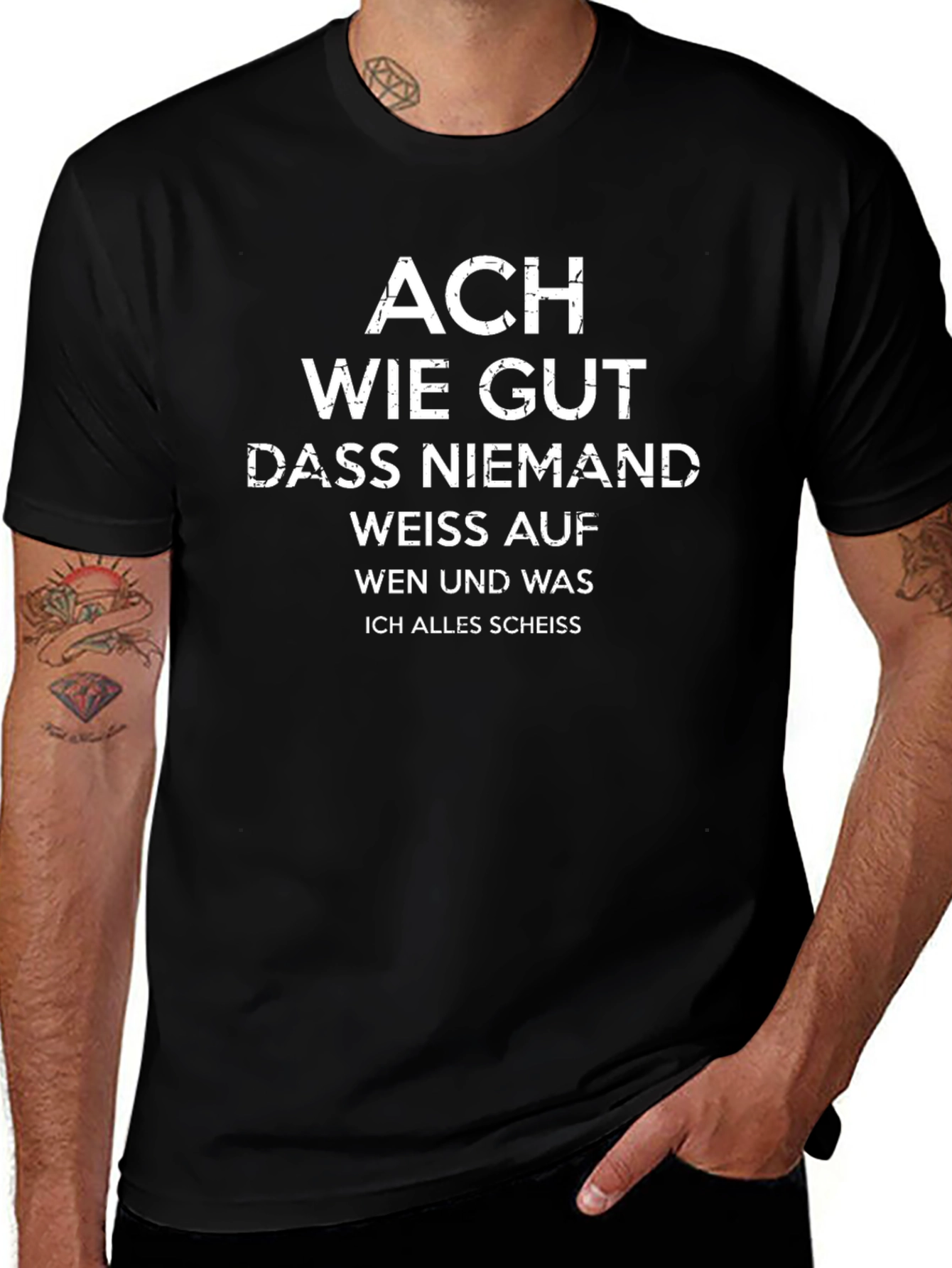Ach Wie Gut T-Shirt - Funny German Quote Tee