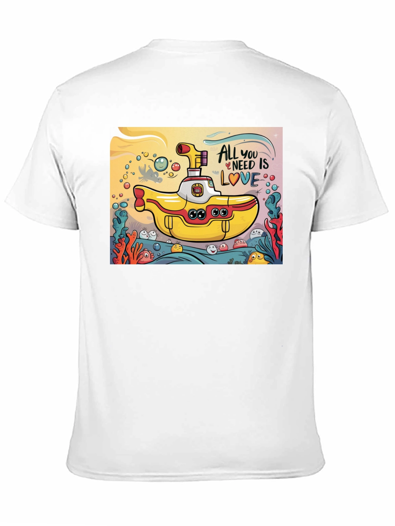 All You Need Is Love Yellow Submarine T-Shirt
