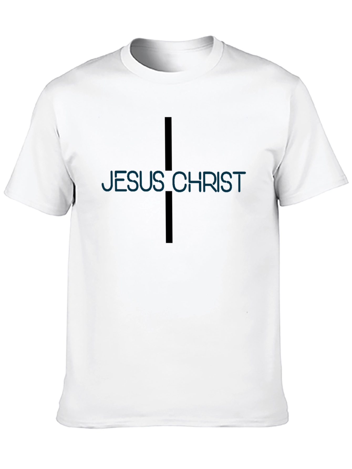 Jesus Christ Cross Graphic T-Shirt - Religious Apparel