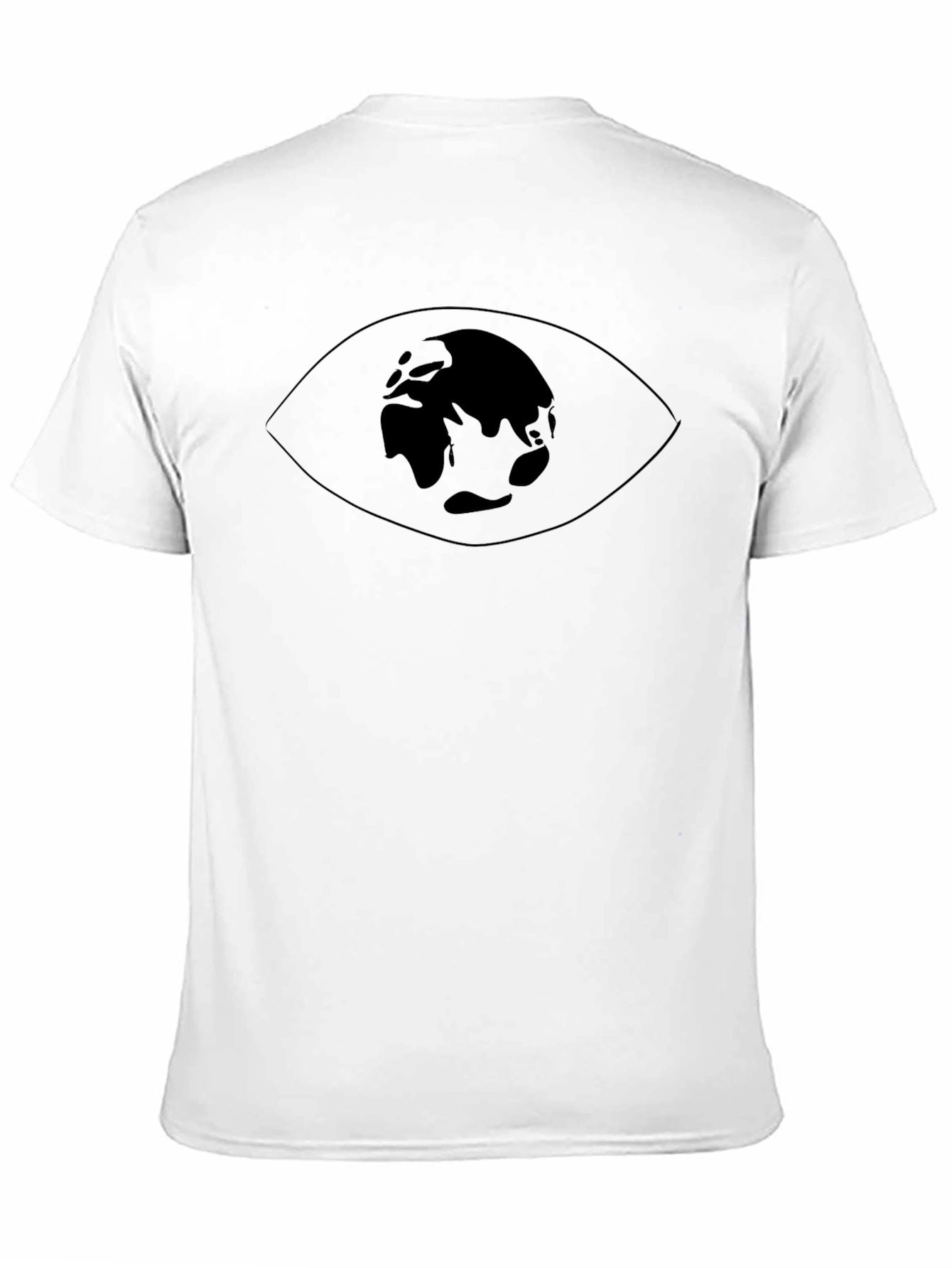 Eye See the World Graphic Black T-Shirt