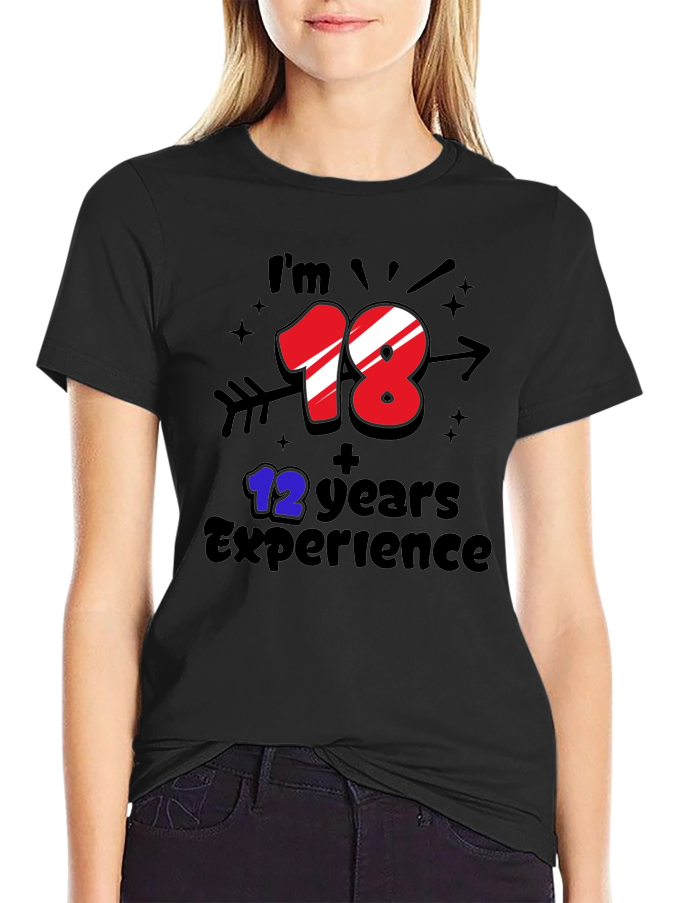 Funny 30th Birthday T-Shirt: 18+12 Years Experience