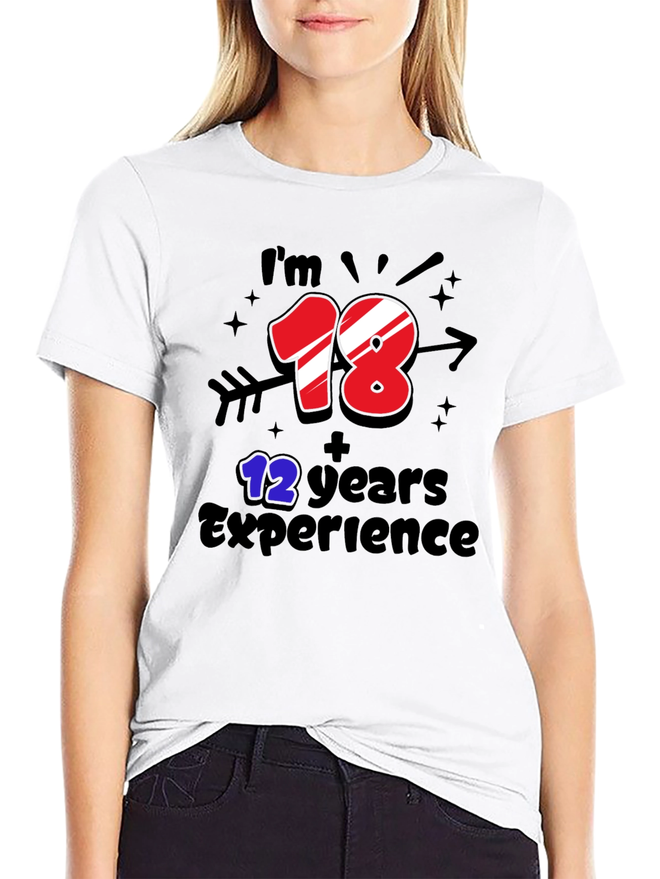 Funny 30th Birthday T-Shirt: 18+12 Years Experience