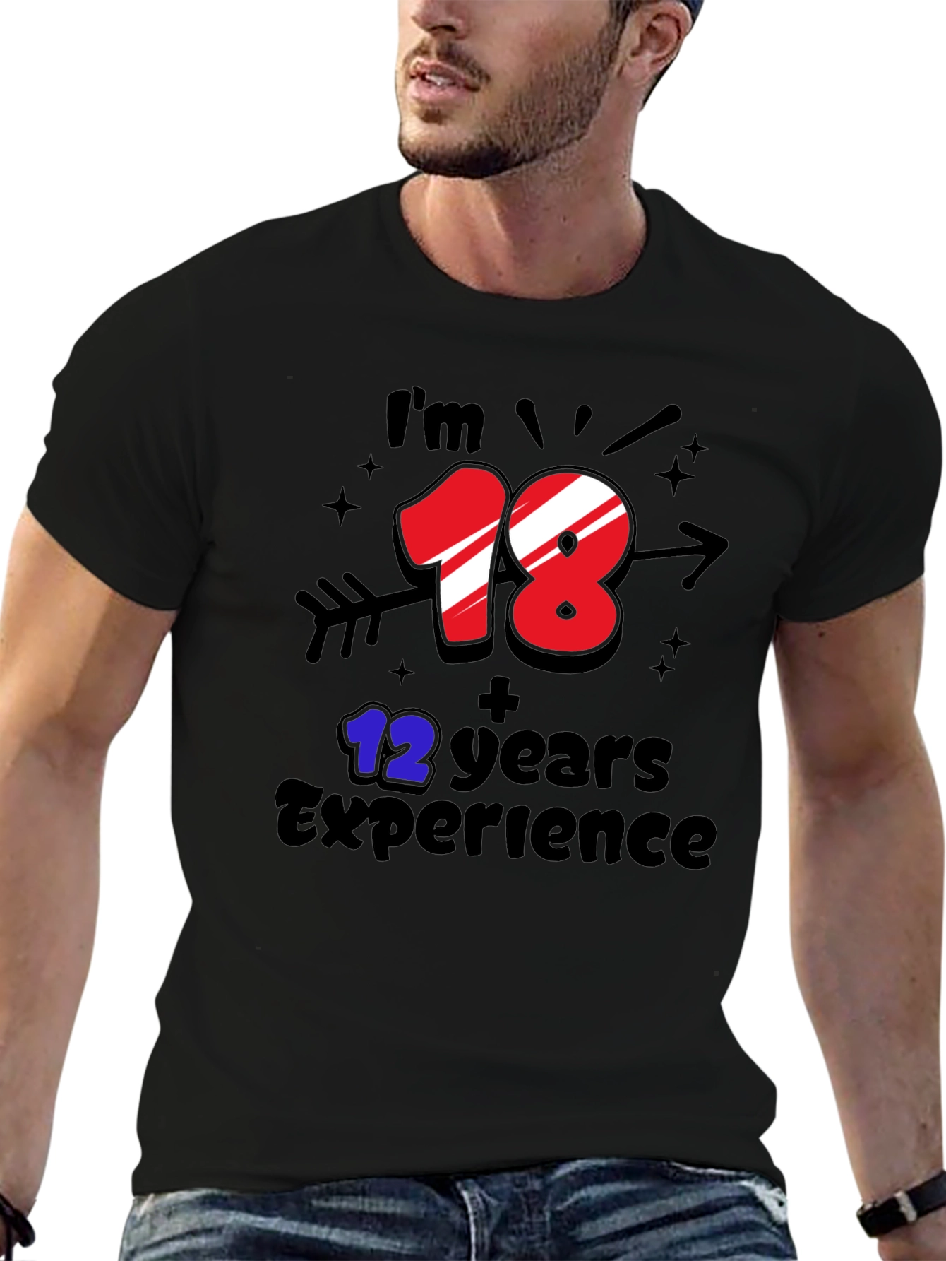 Funny 30th Birthday T-Shirt: 18+12 Years Experience