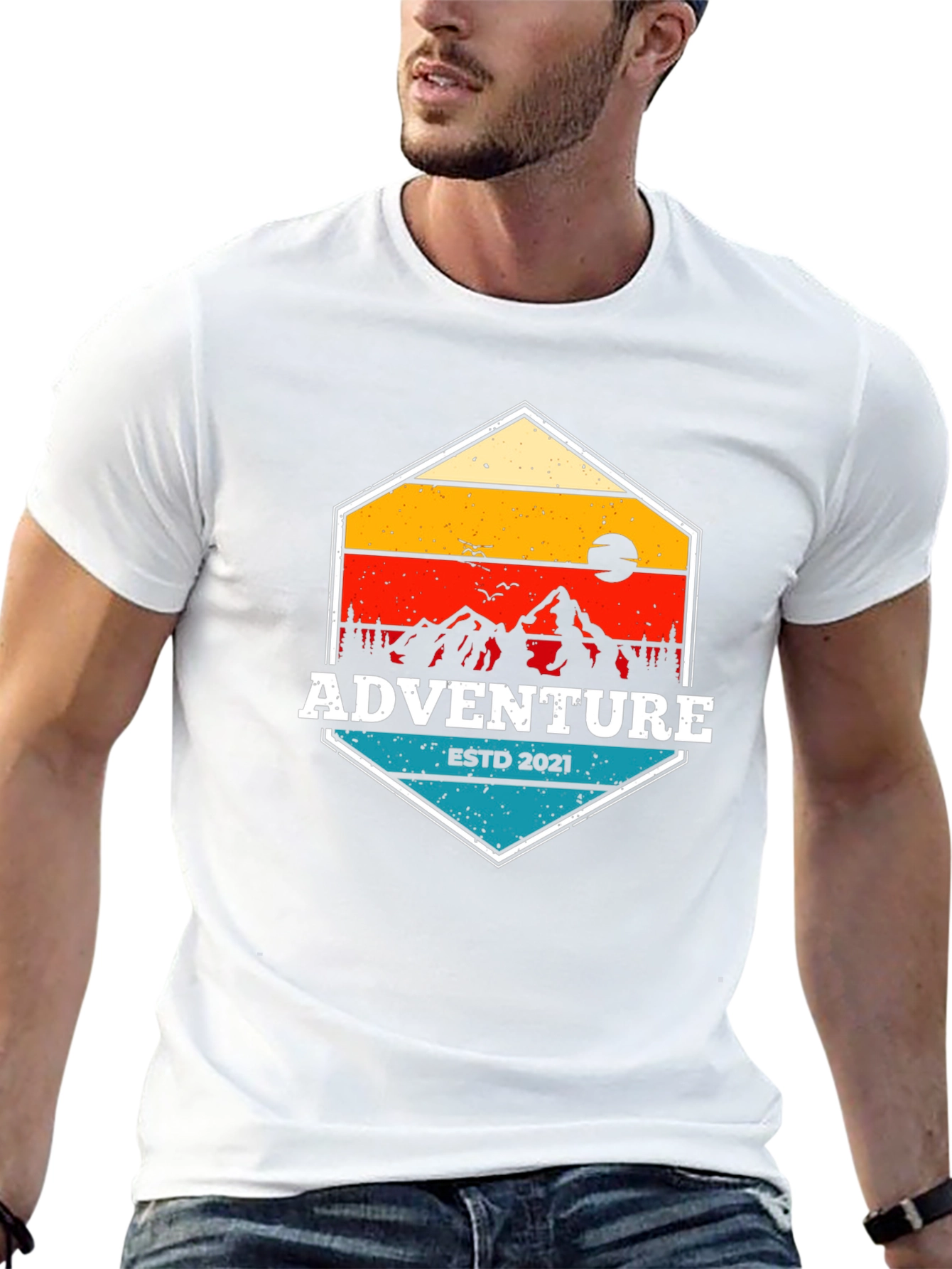 Adventure ESTD 2021 Graphic T-Shirt