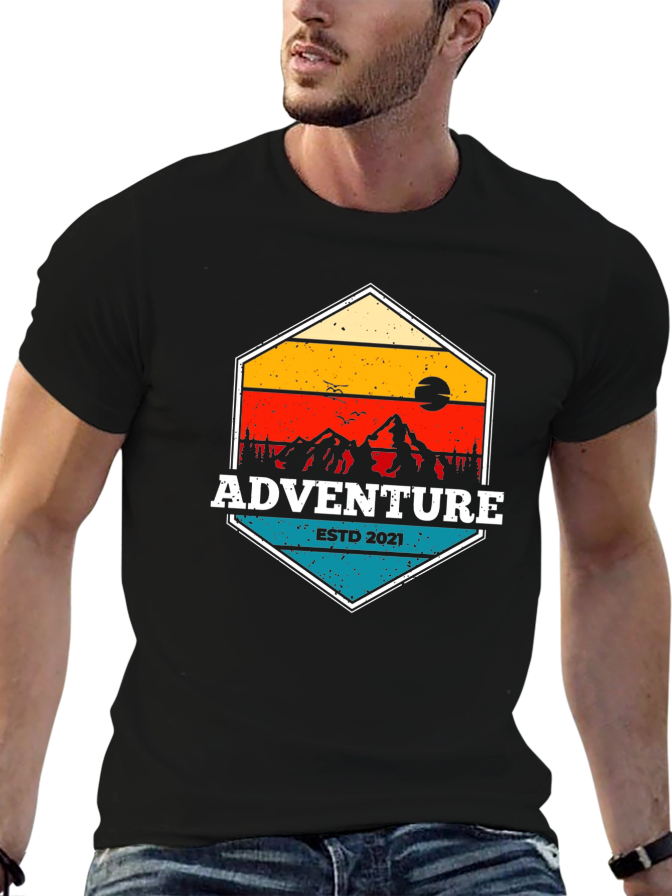 Adventure ESTD 2021 Graphic T-Shirt