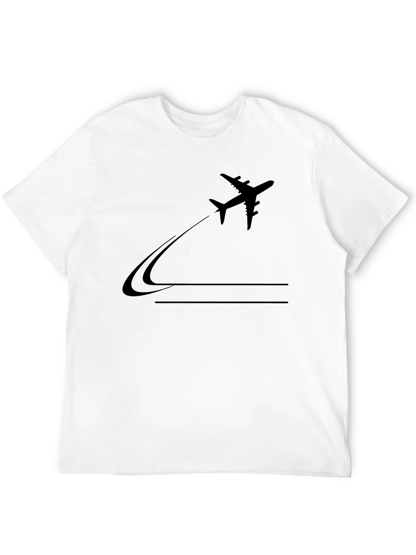 Airplane Graphic Tee - Fly High in Style