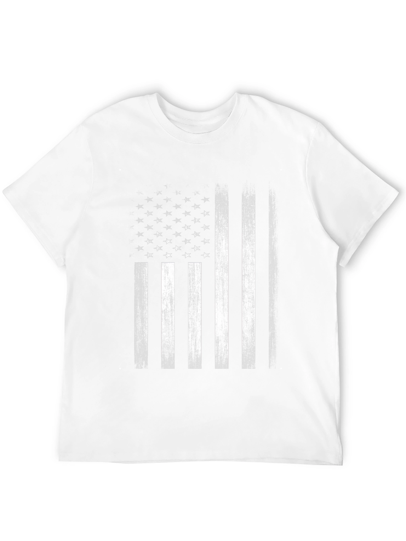 American Flag Distressed Graphic Tee