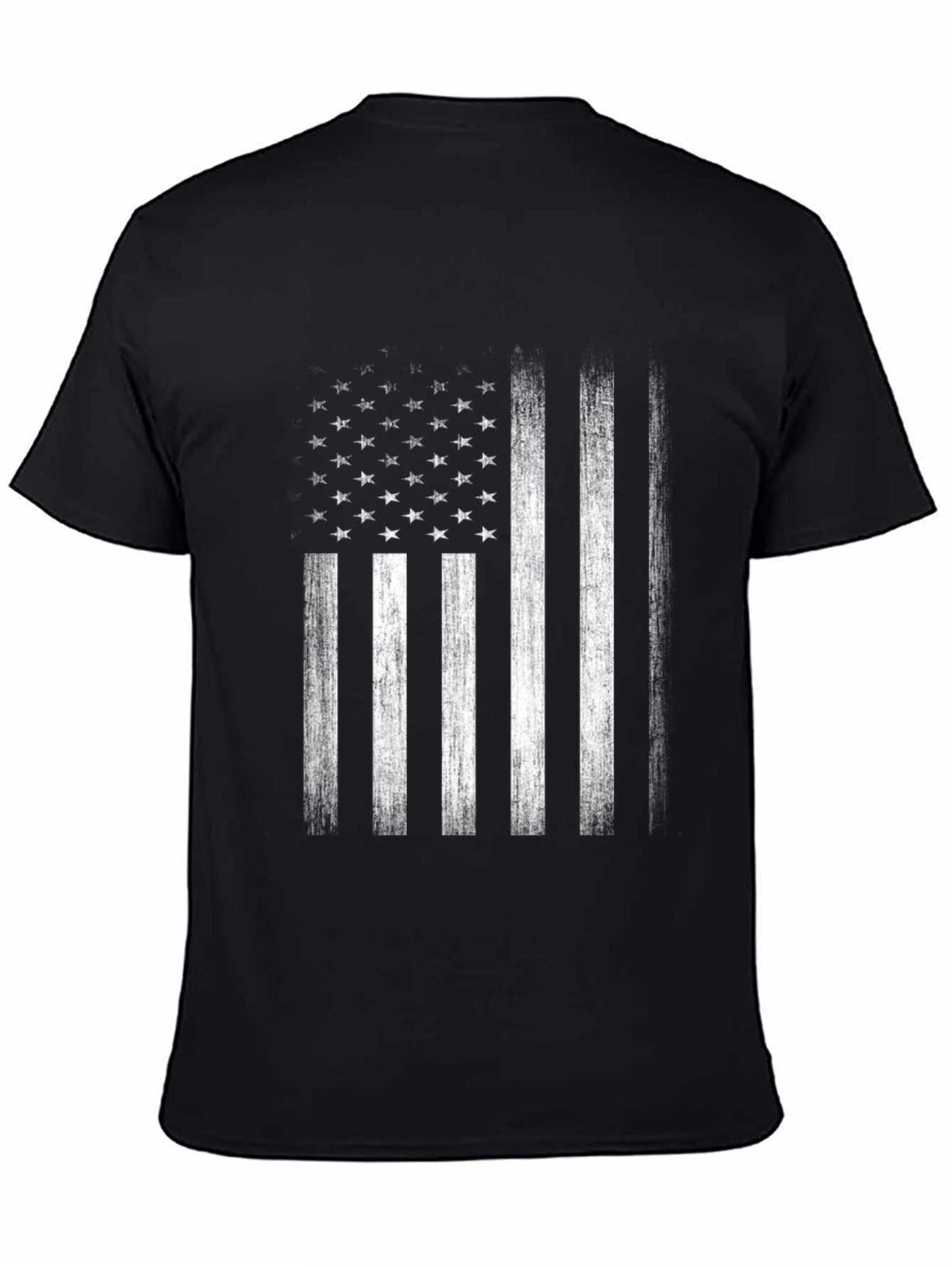 American Flag Distressed Graphic Tee