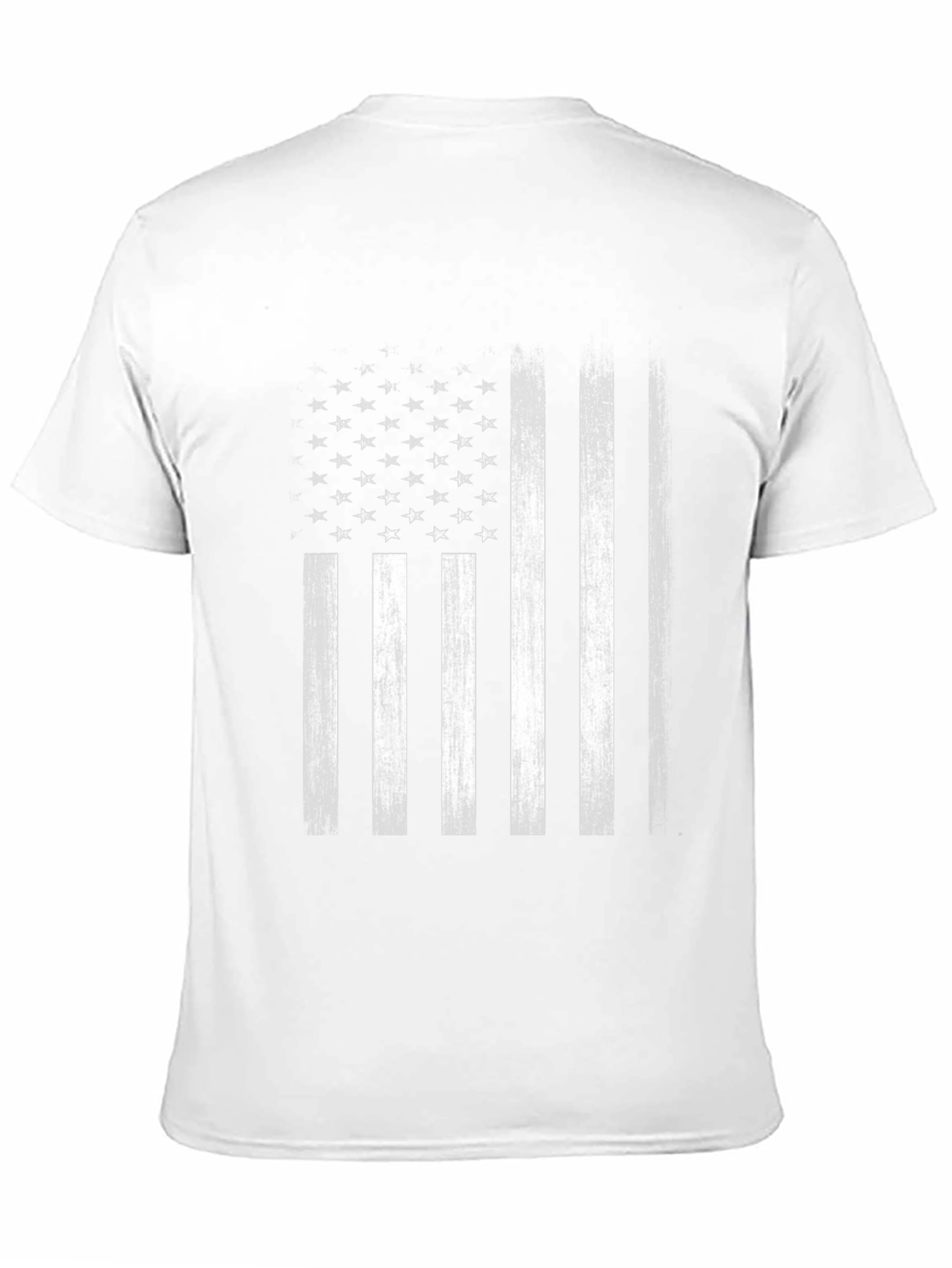 American Flag Distressed Graphic Tee