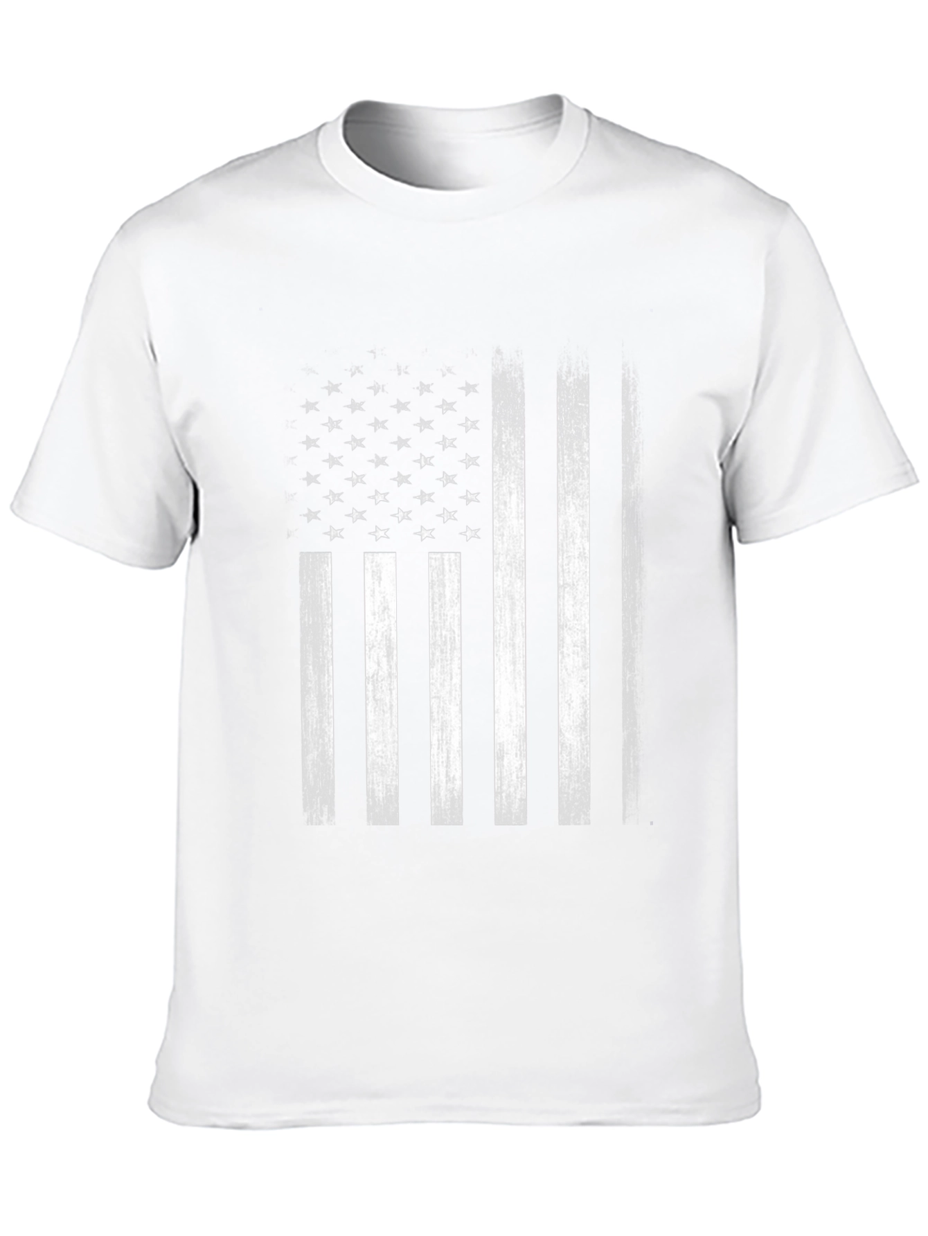 American Flag Distressed Graphic Tee
