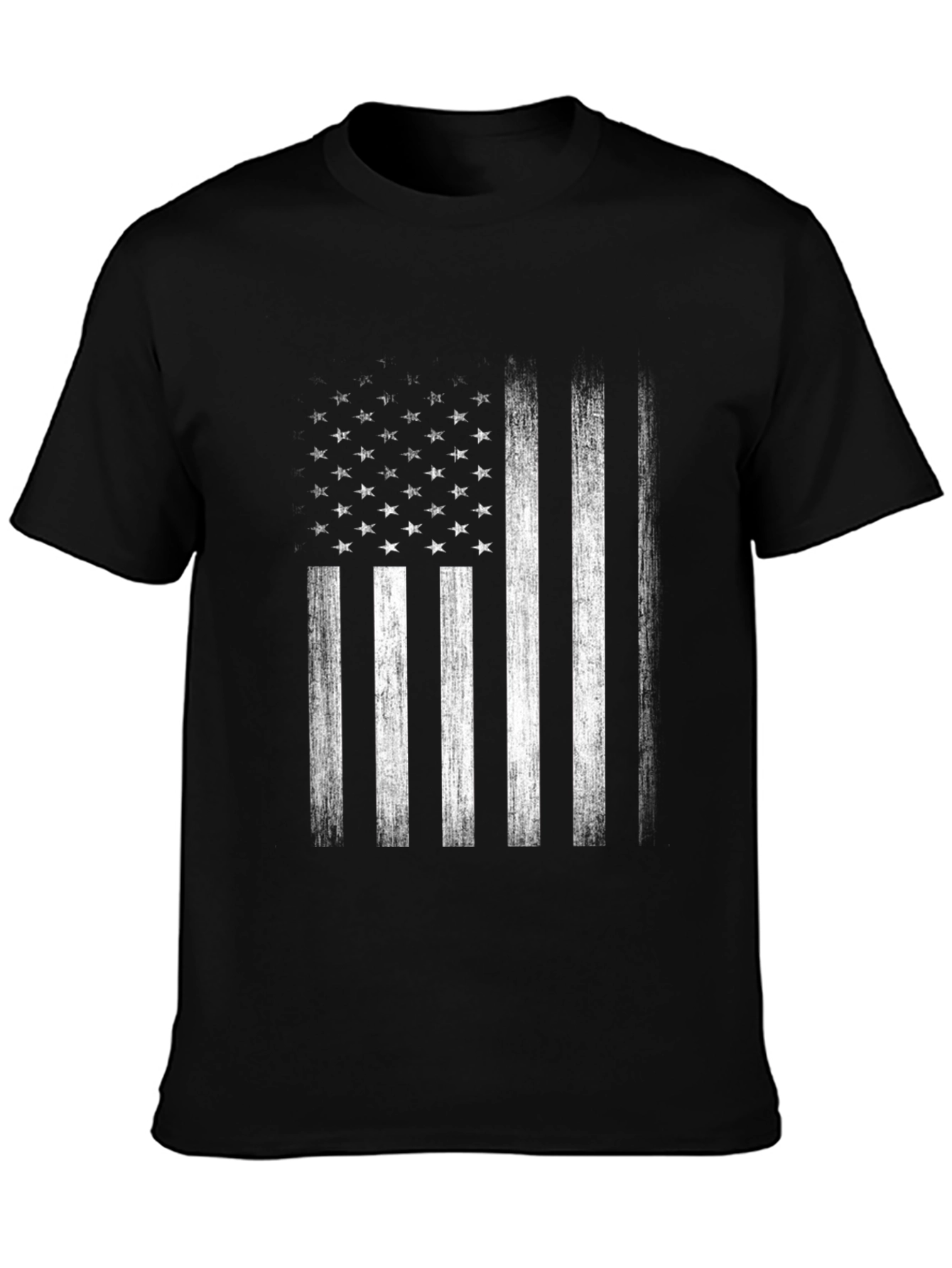 American Flag Distressed Graphic Tee