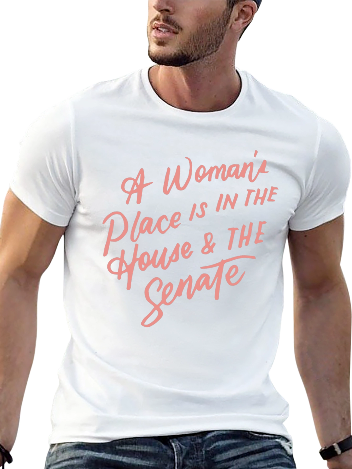 Feminist Statement T-Shirt: A Womans Place