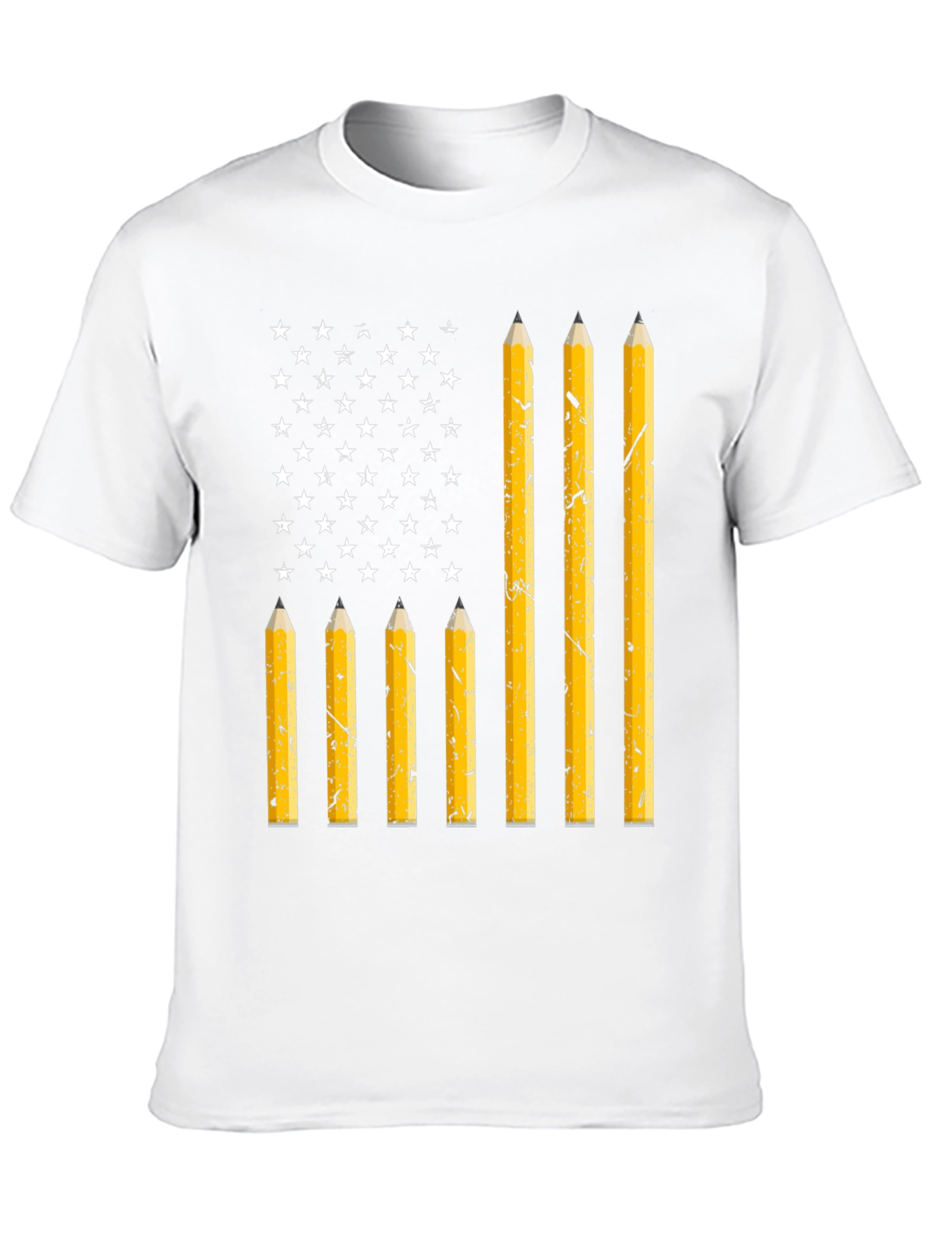 American Flag Pencil T-Shirt