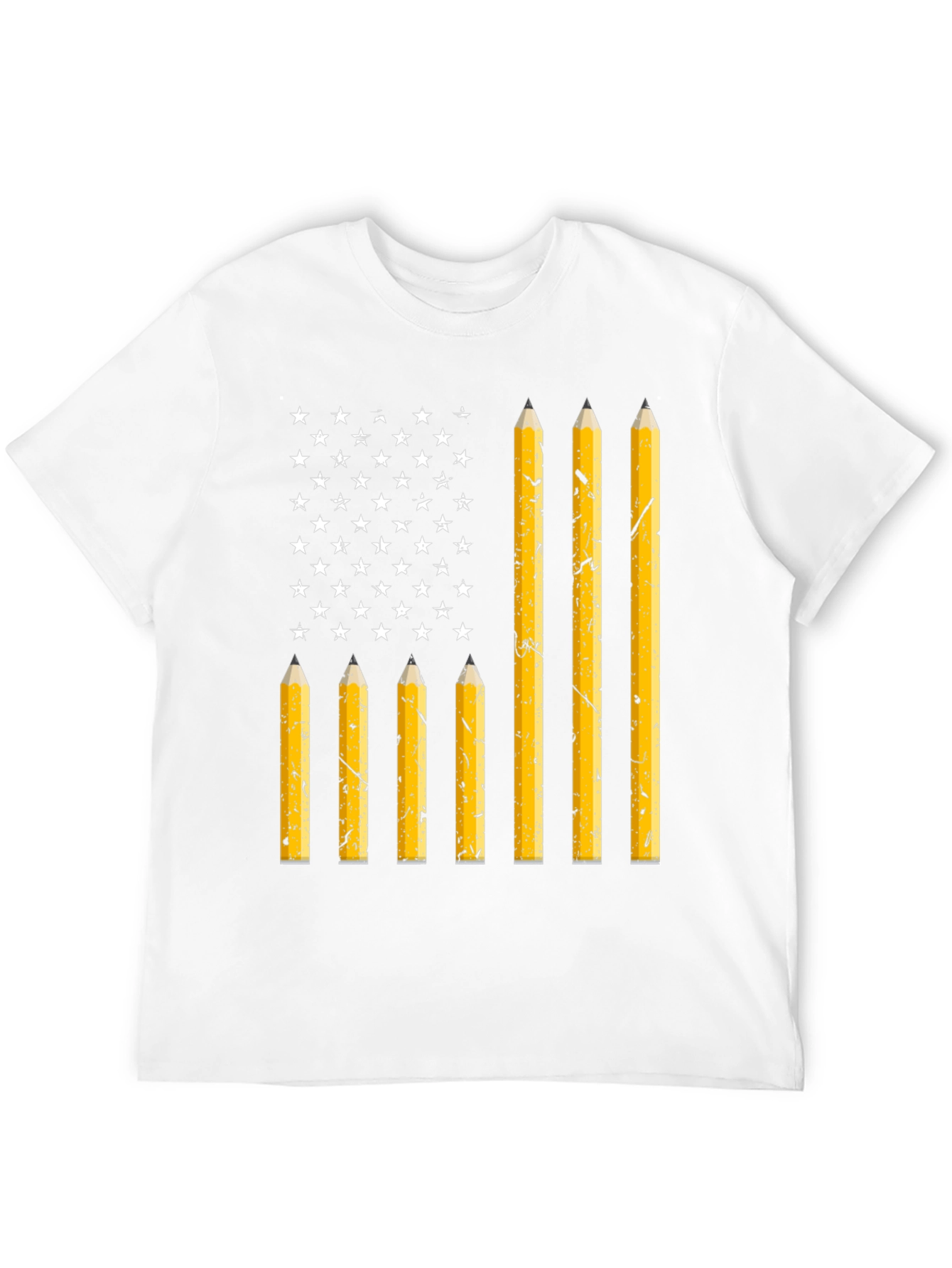 American Flag Pencil T-Shirt