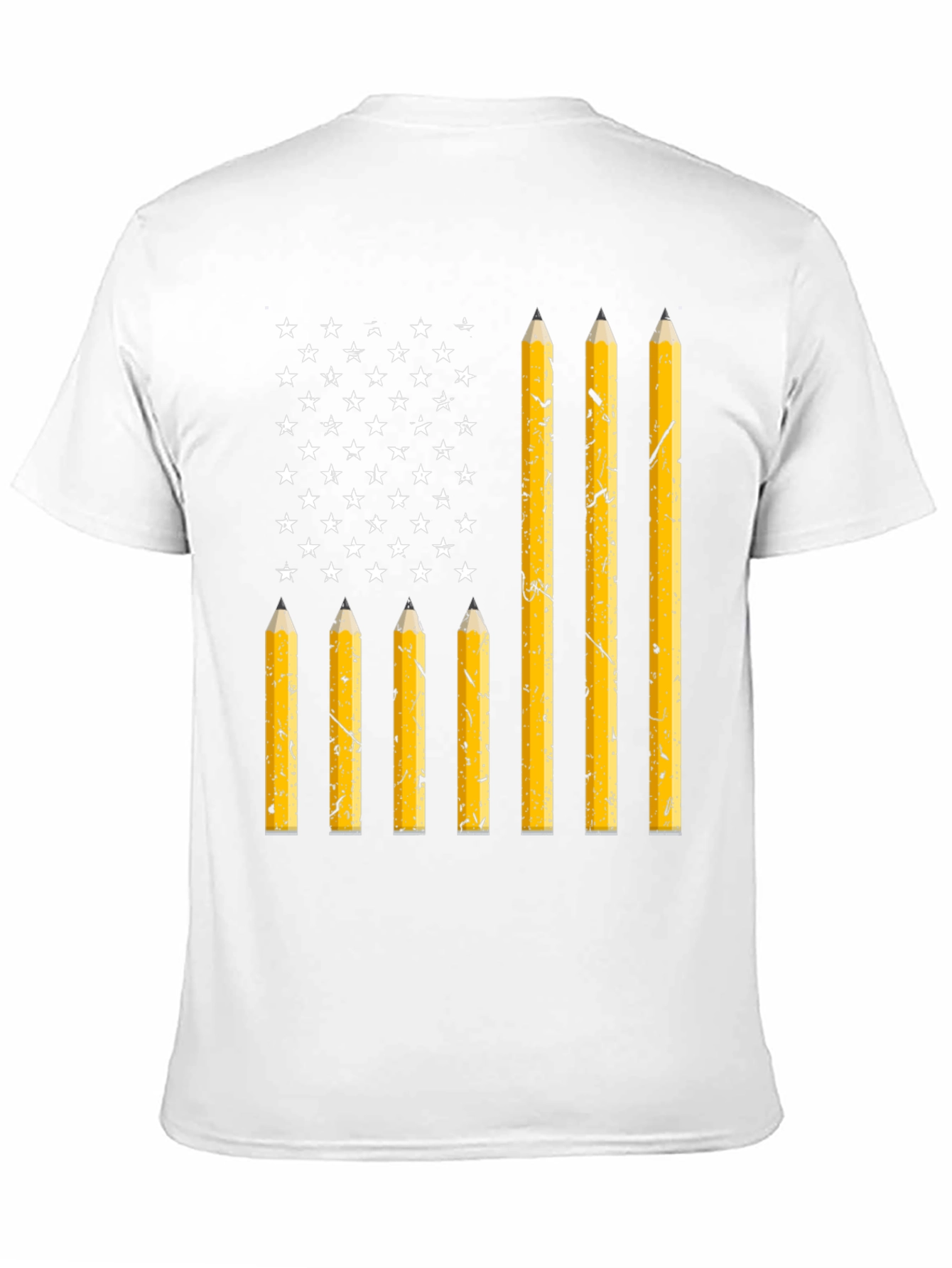 American Flag Pencil T-Shirt