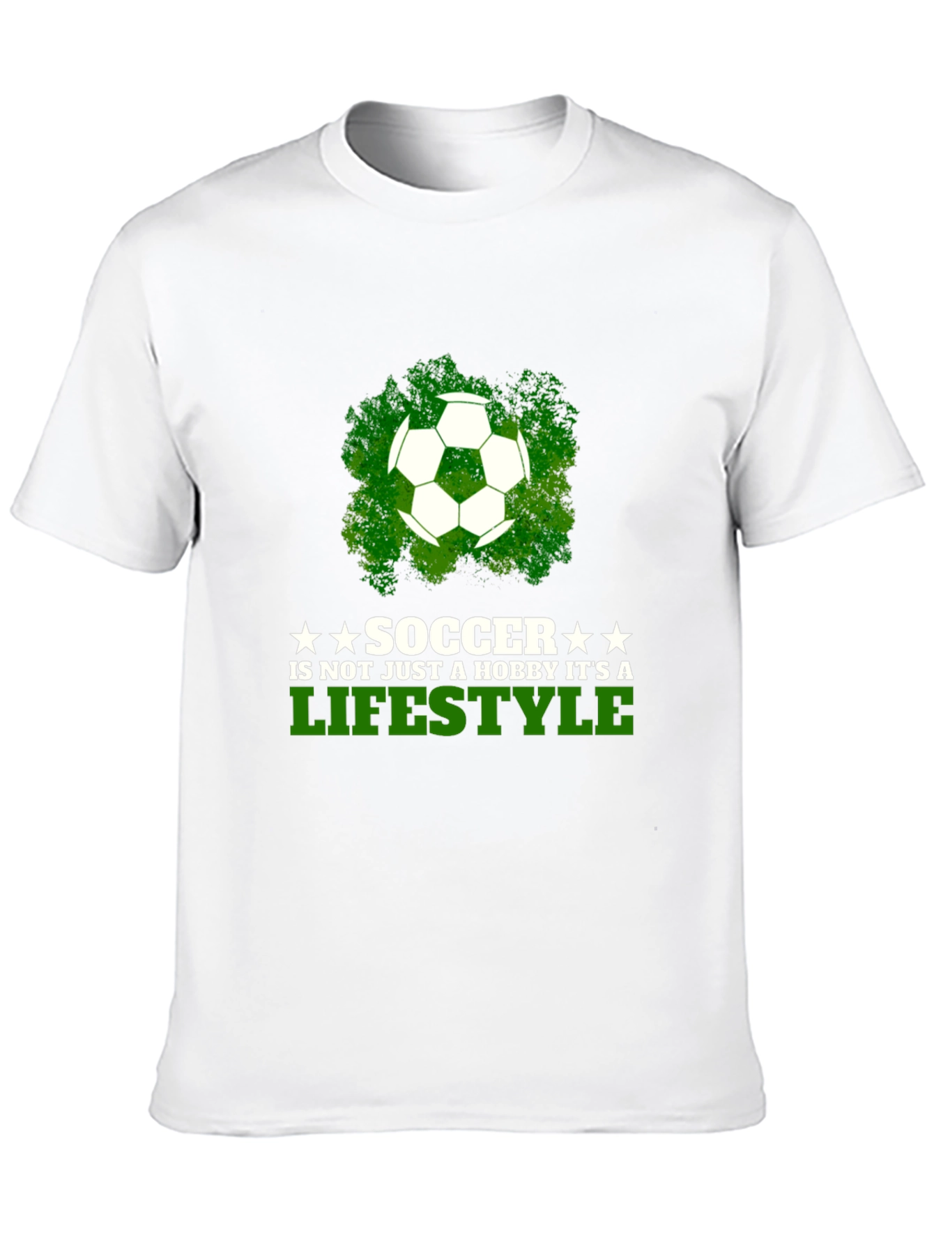 Soccer Lifestyle T-Shirt - Black Graphic Tee