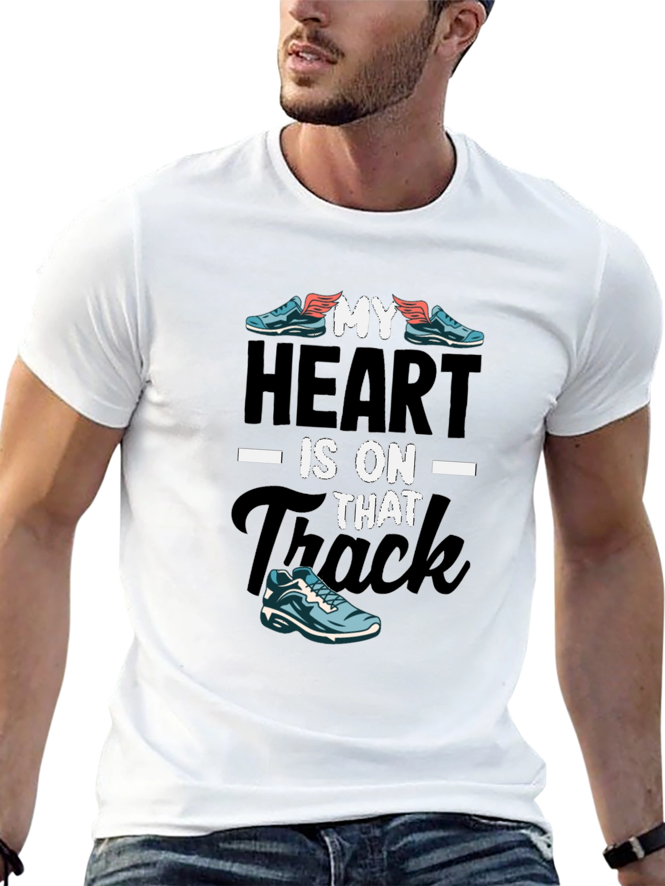 My Heart Is On That Track T-Shirt