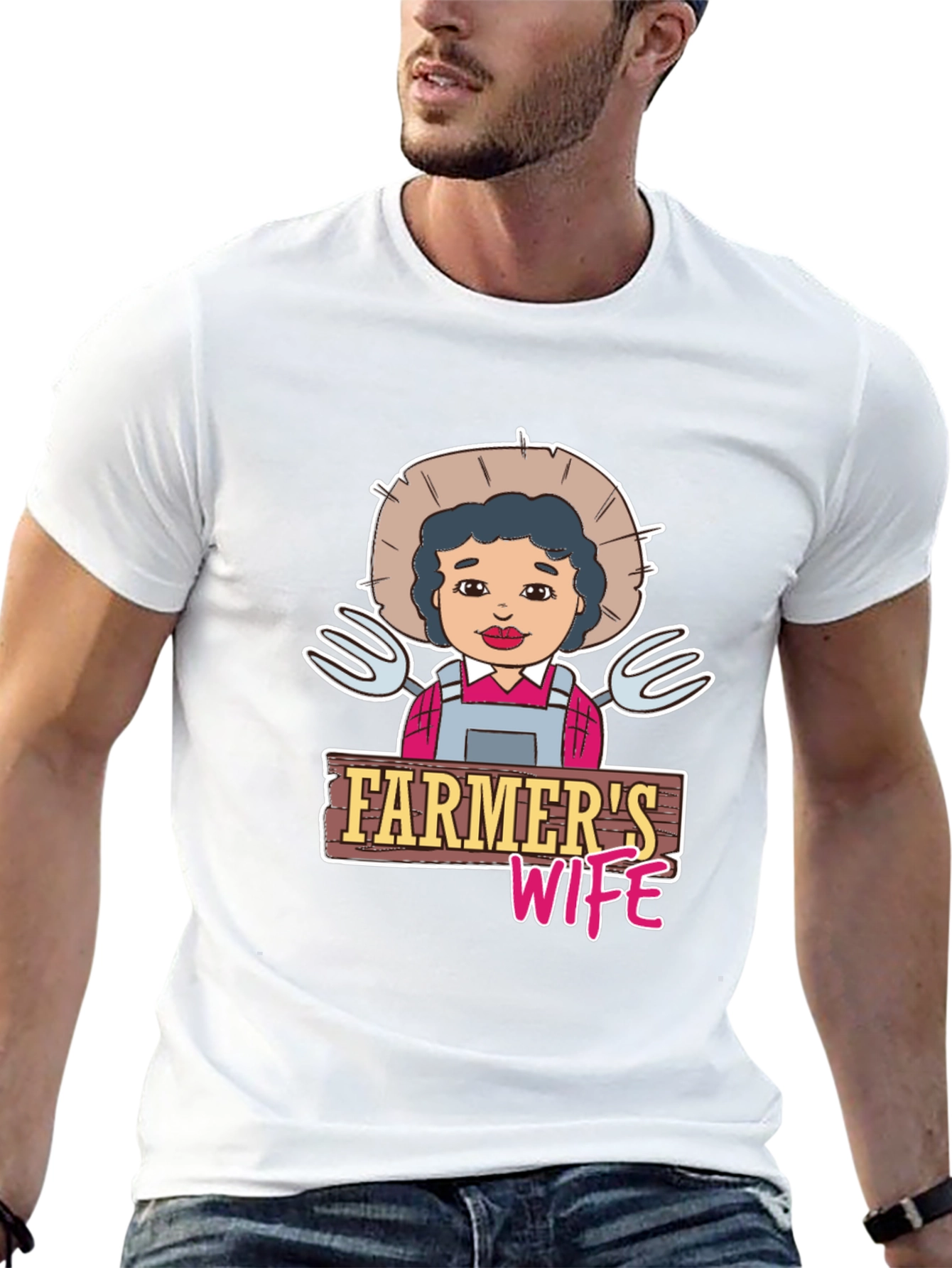 Farmers Wife Graphic Tee