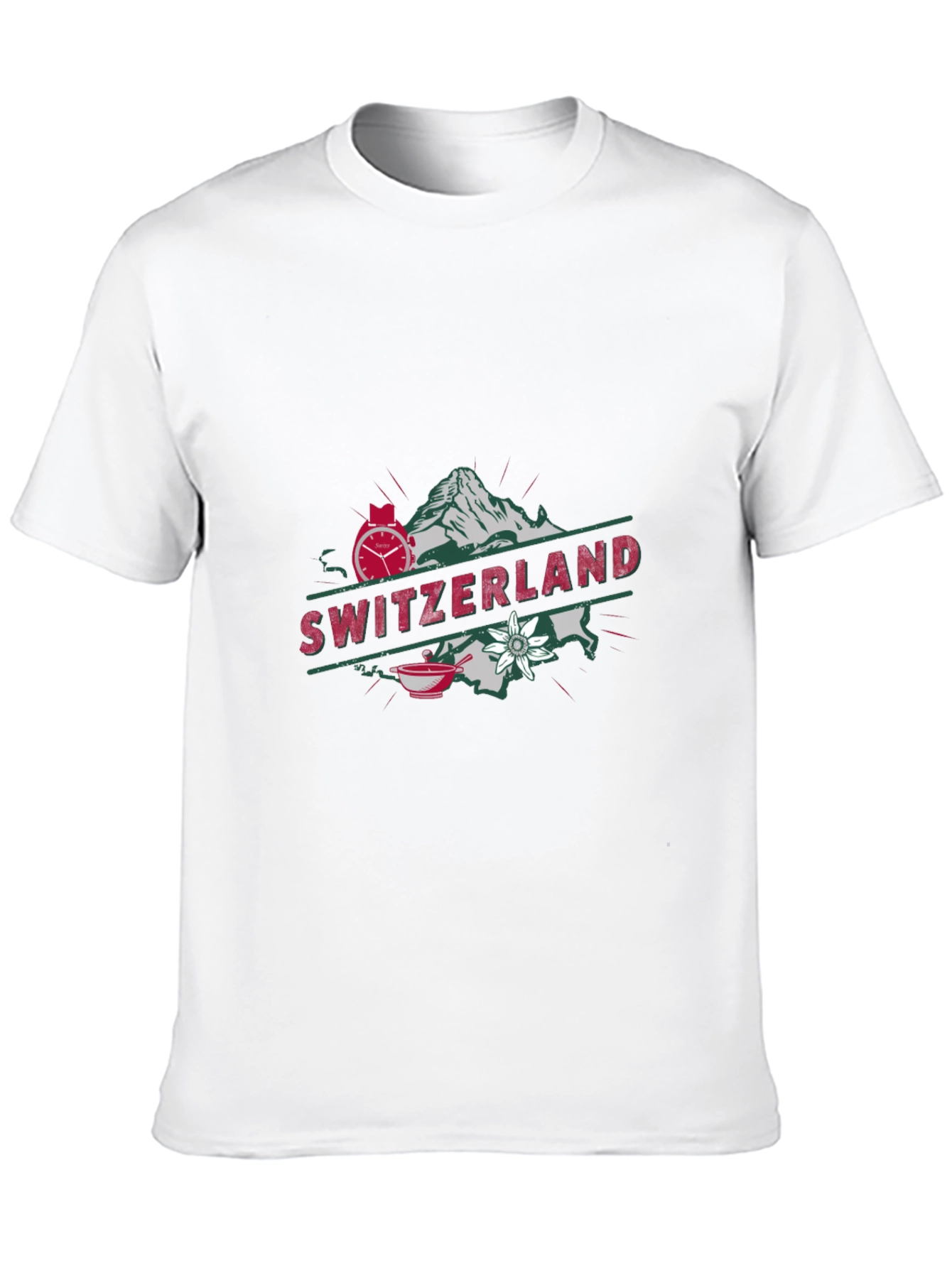 Switzerland Graphic Print Tee - Unisex