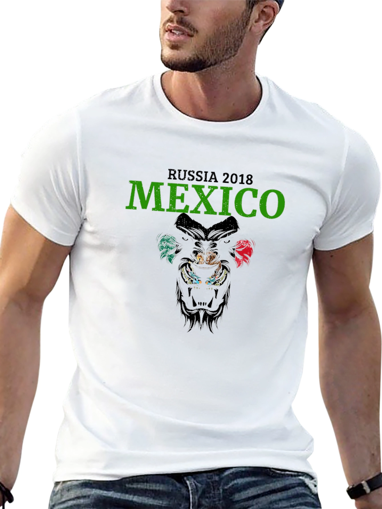 Mexico Russia 2018 Graphic T-Shirt
