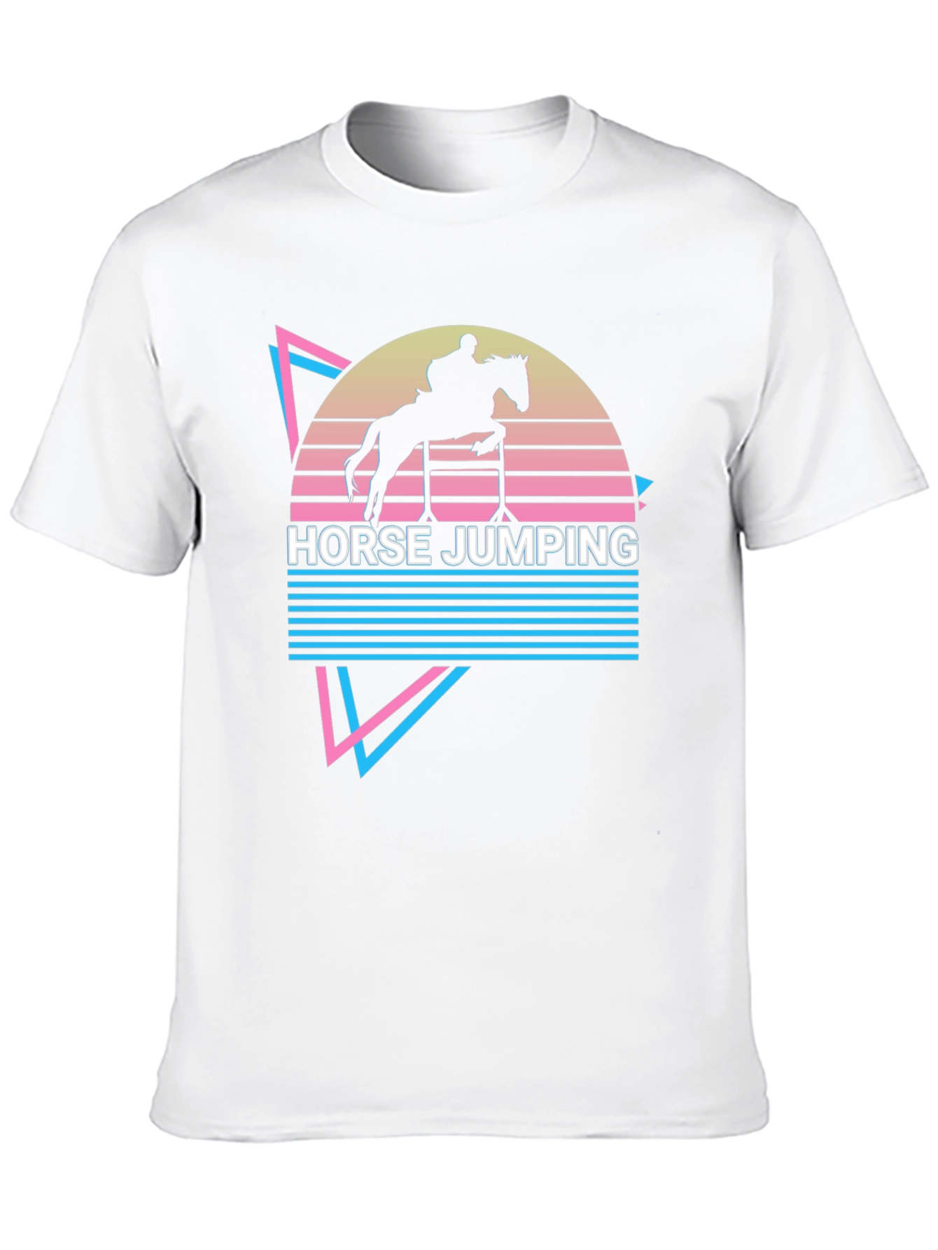 Retro Horse Jumping T-Shirt