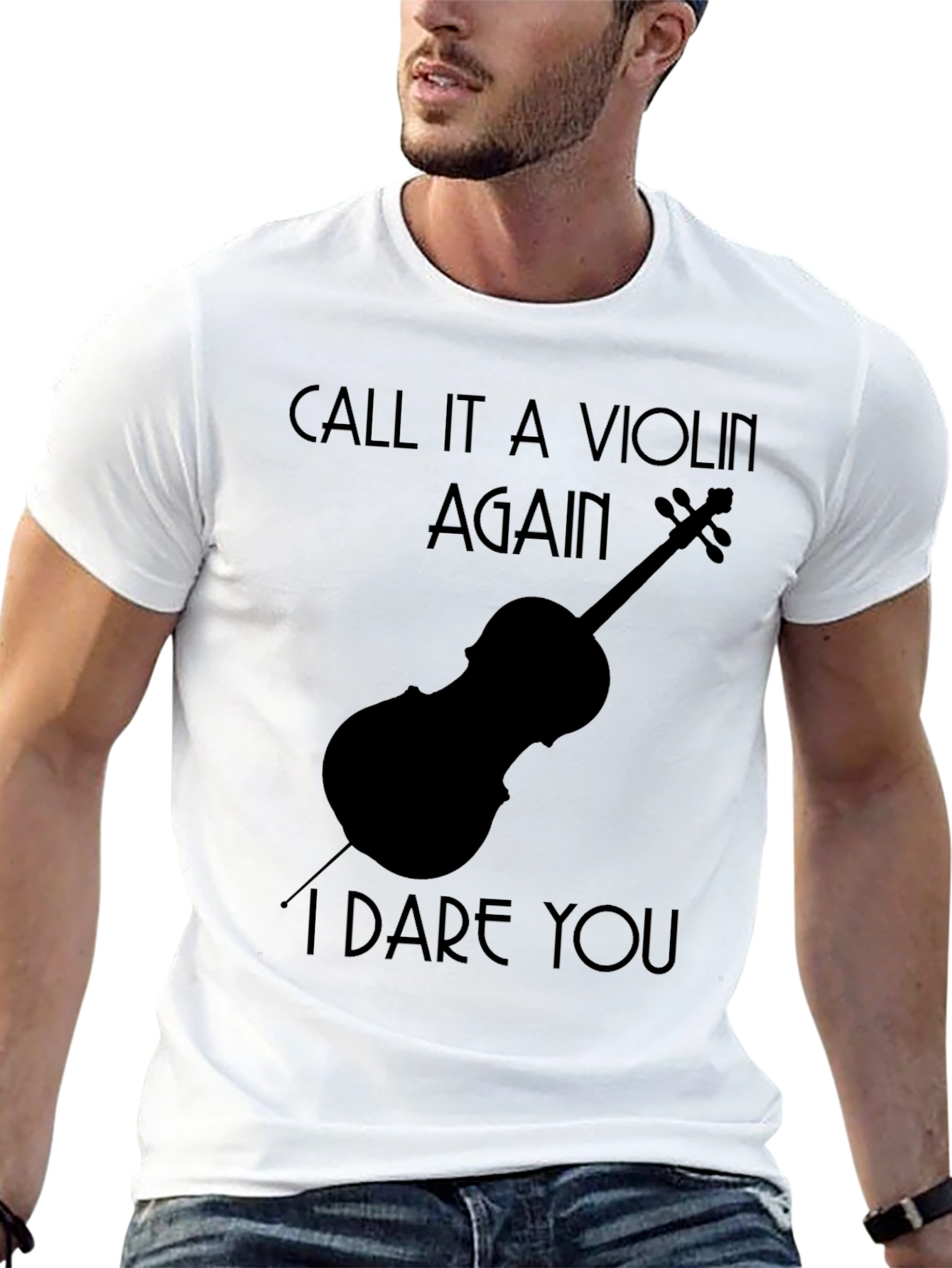 Funny Cello T-Shirt - Call It A Violin Again