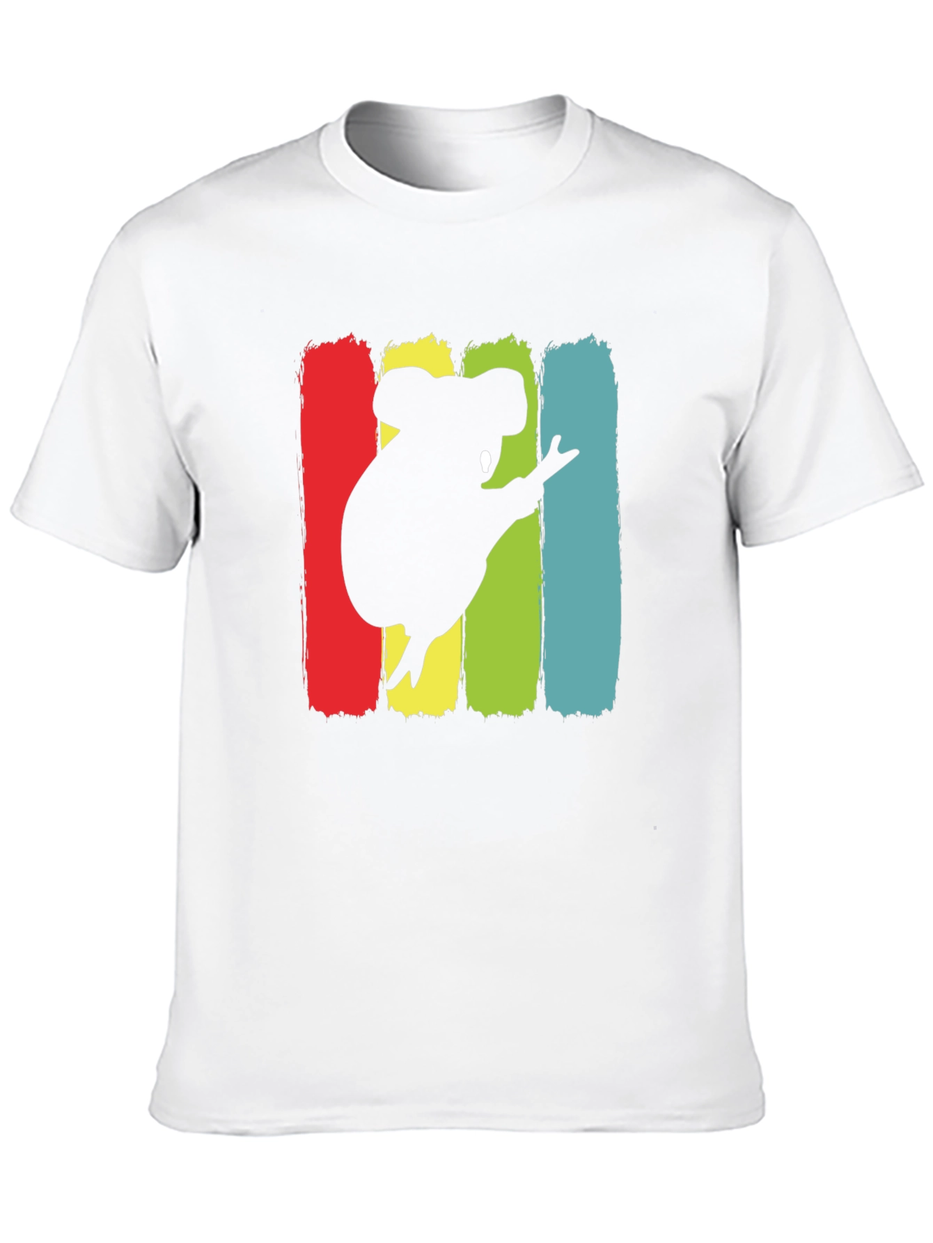 Koala Silhouette Graphic Tee - Unisex Black T-Shirt