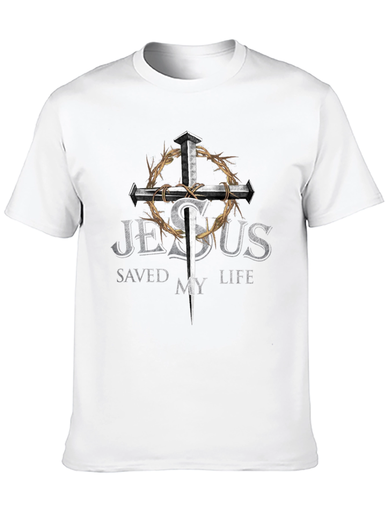 Jesus Saved My Life Christian T-Shirt