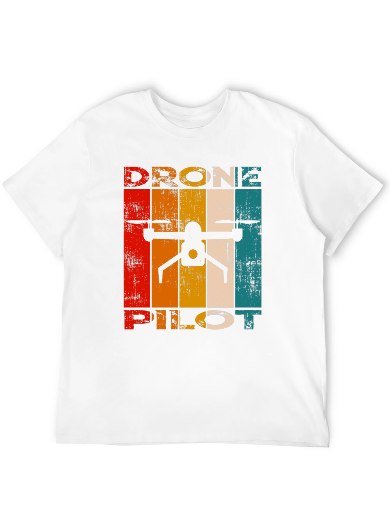 Drone Pilot Retro Graphic T-Shirt