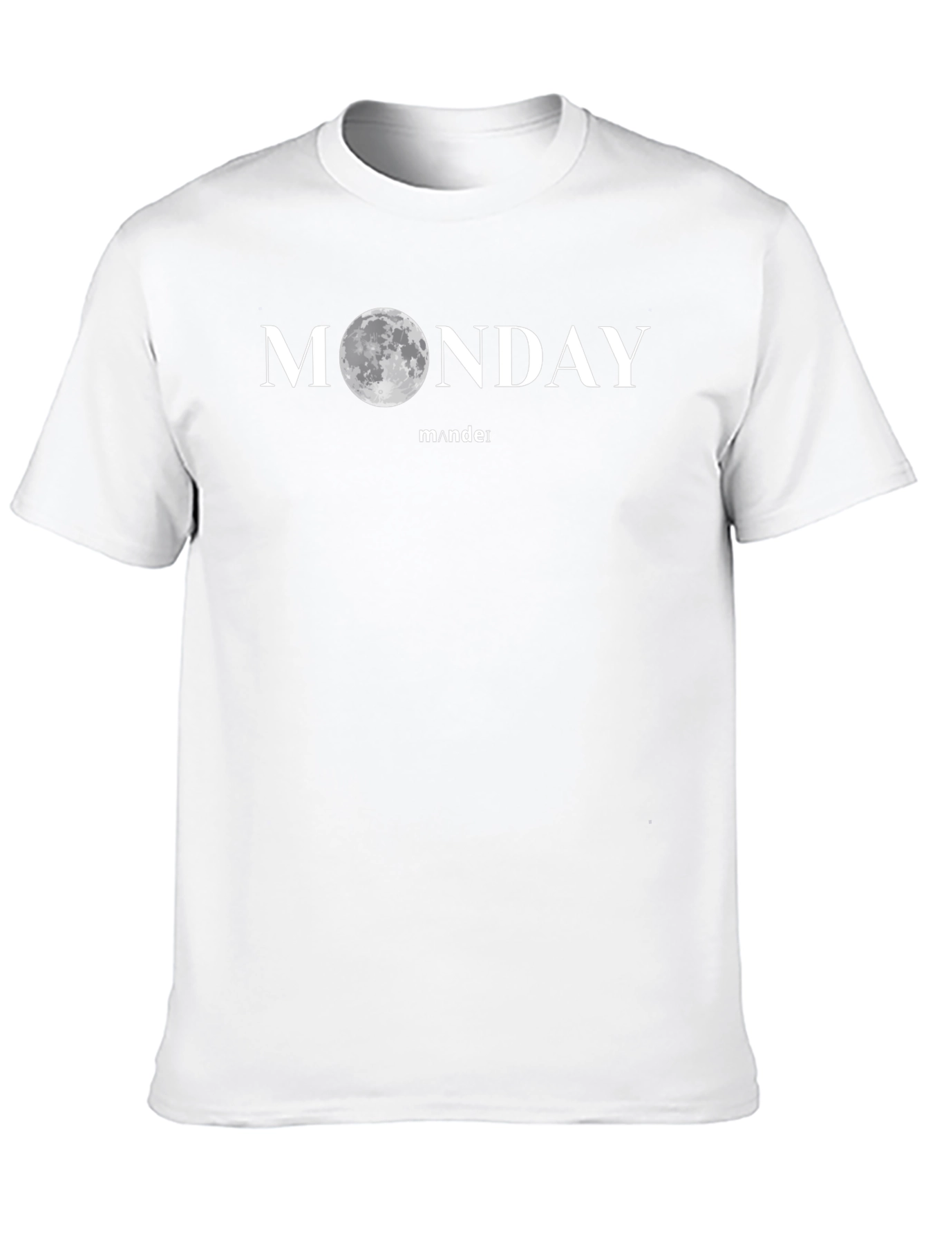 Monday Moon Graphic T-Shirt - Cool Casual Tee