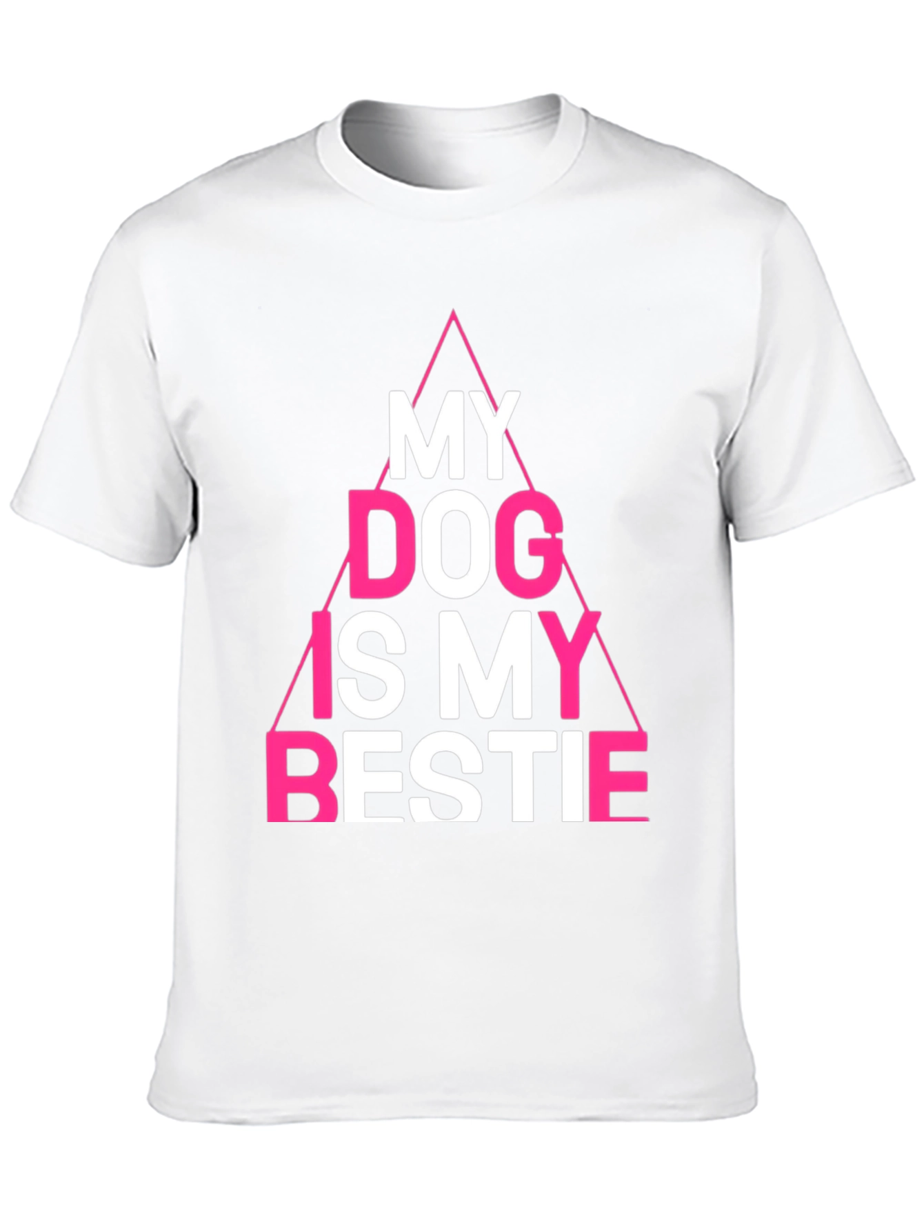 My Dog is My Bestie Tee - Black