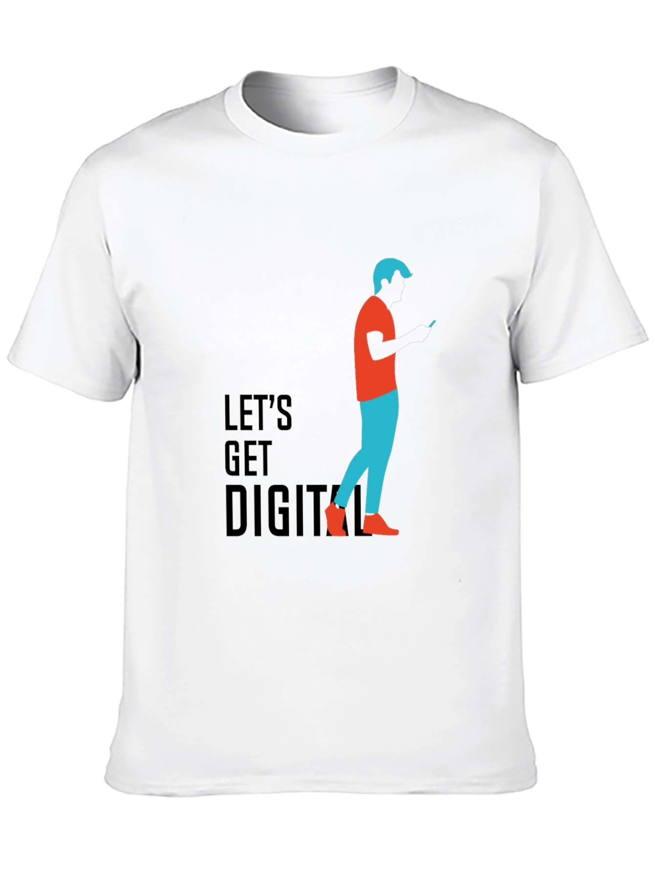 Lets Get Digital Graphic Tee