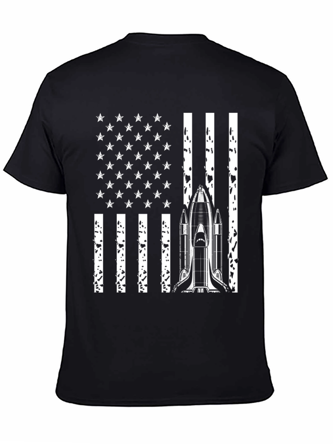 American Flag Space Shuttle T-Shirt