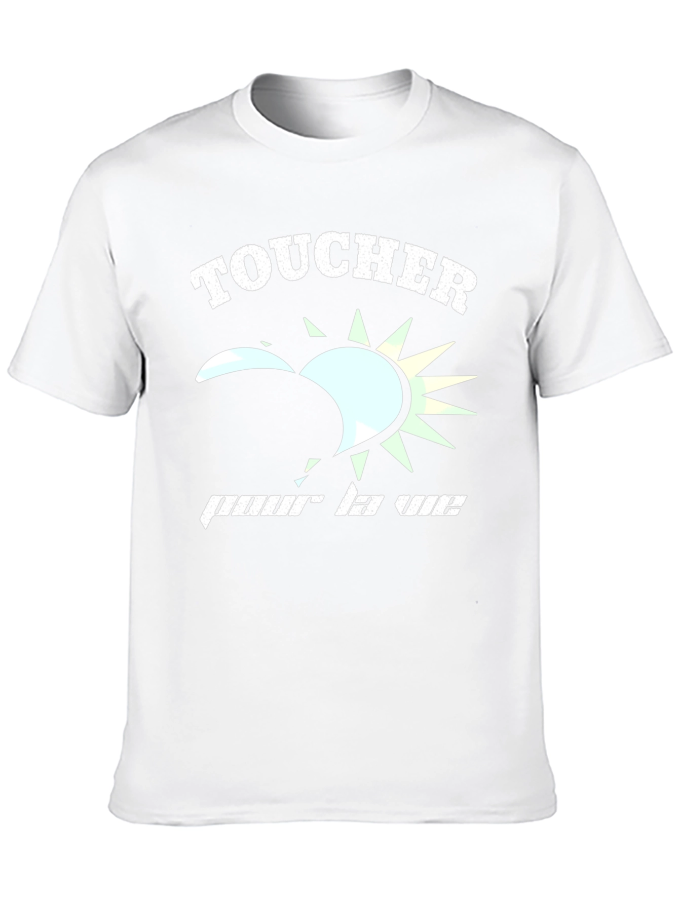 Touche pour la vie Black Graphic Tee