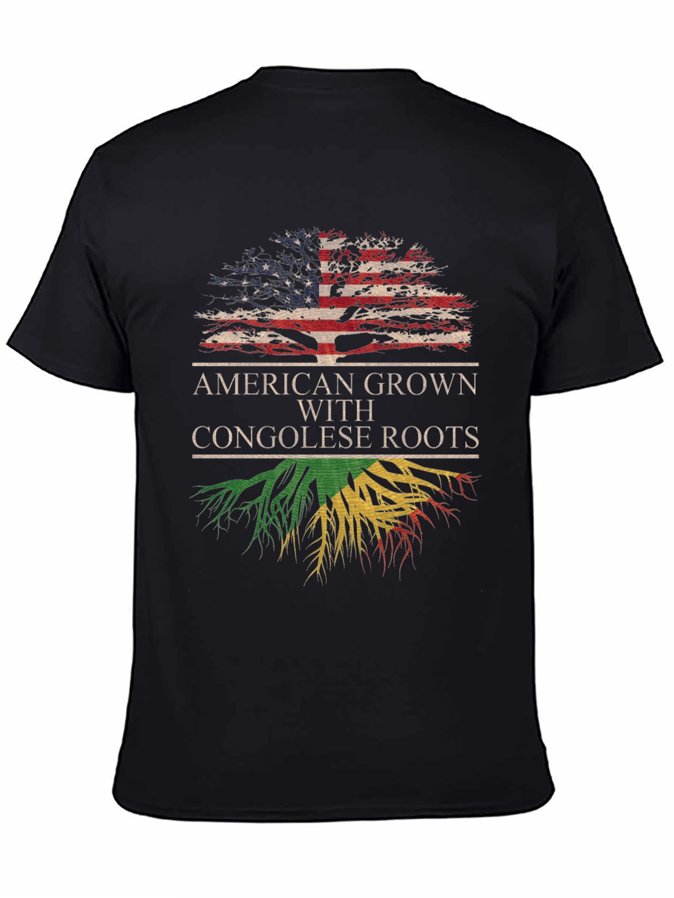 American Grown with Congolese Roots T-Shirt